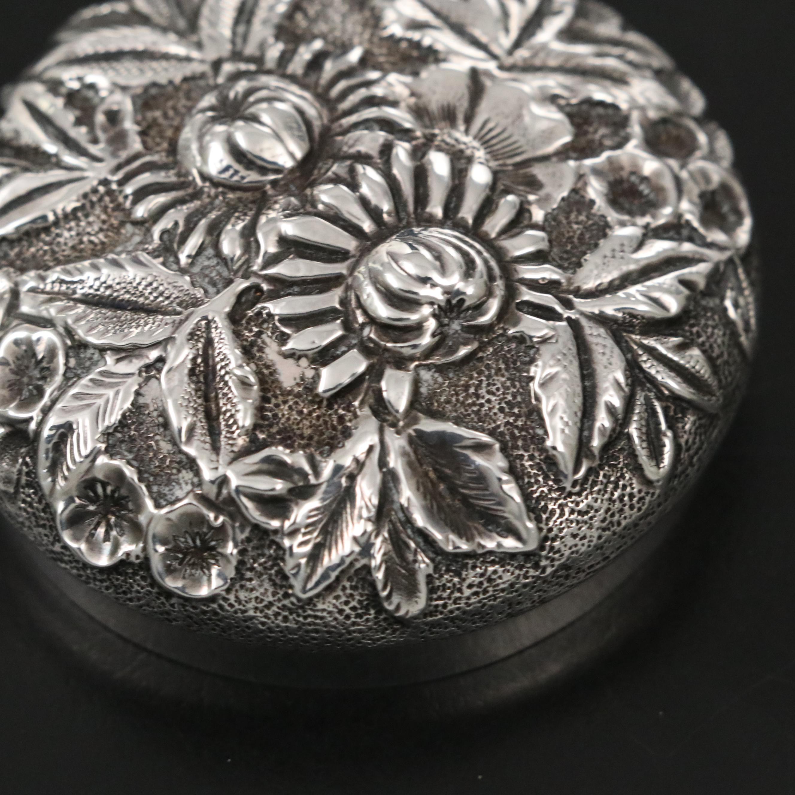 S. Kirk & Son Co. Repoussé Sterling Silver Box