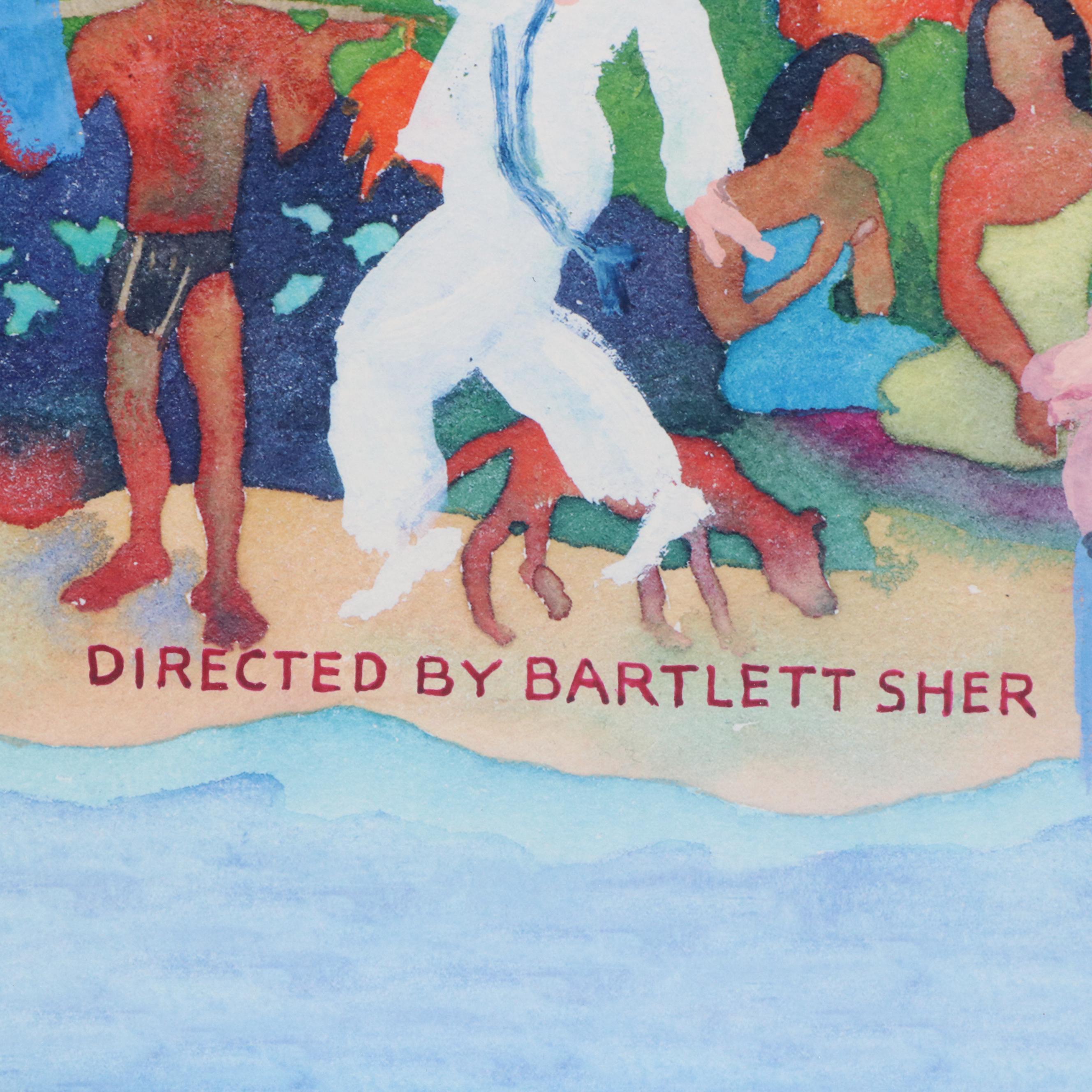 "South Pacific" Broadway Promotional Poster