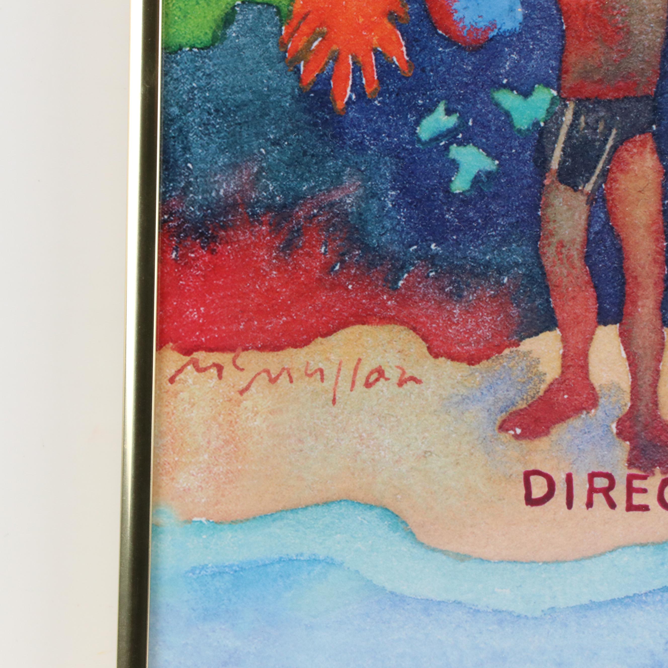 "South Pacific" Broadway Promotional Poster