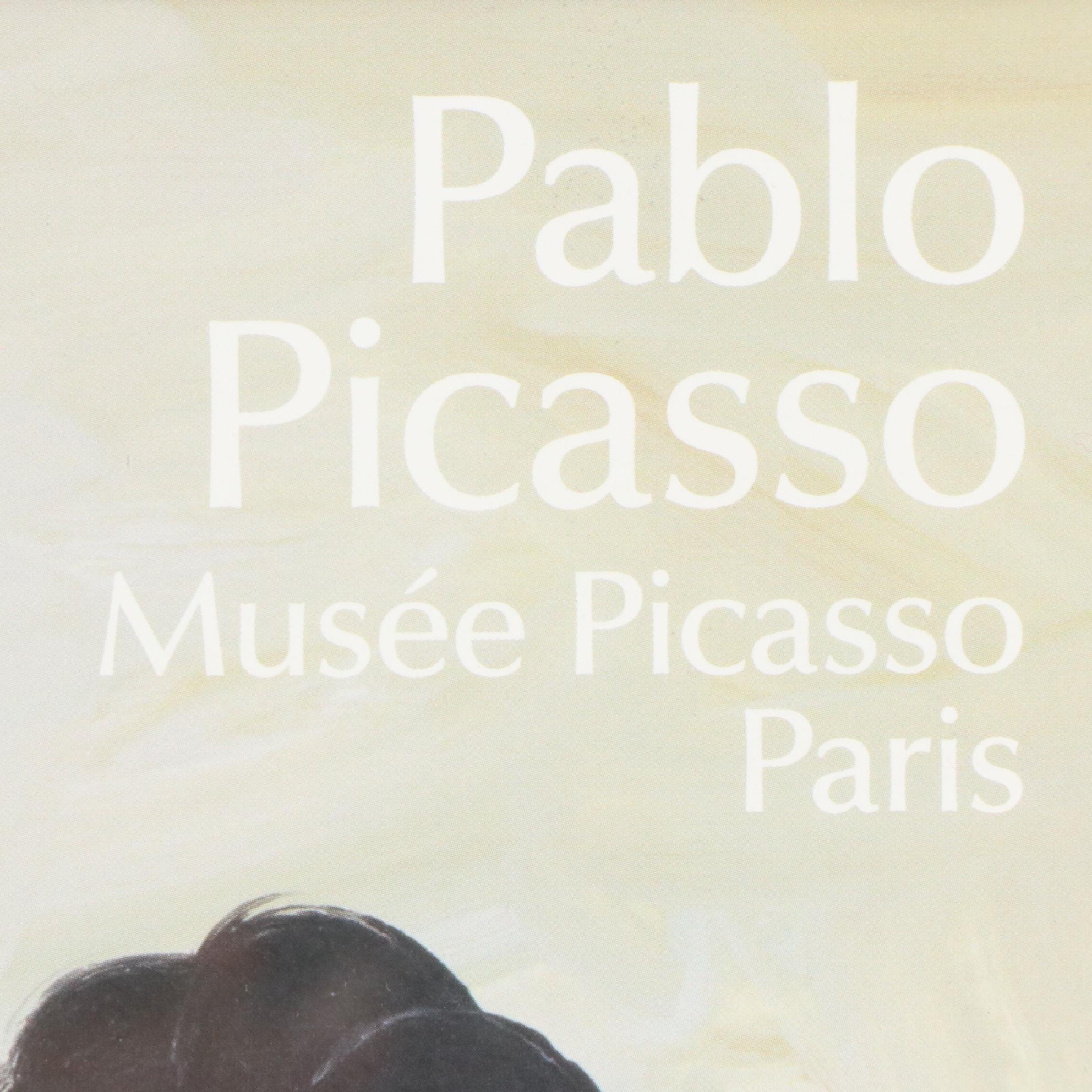 Offset Lithograph After Pablo Picasso "Reclining Nude and Man Playing Guitar"