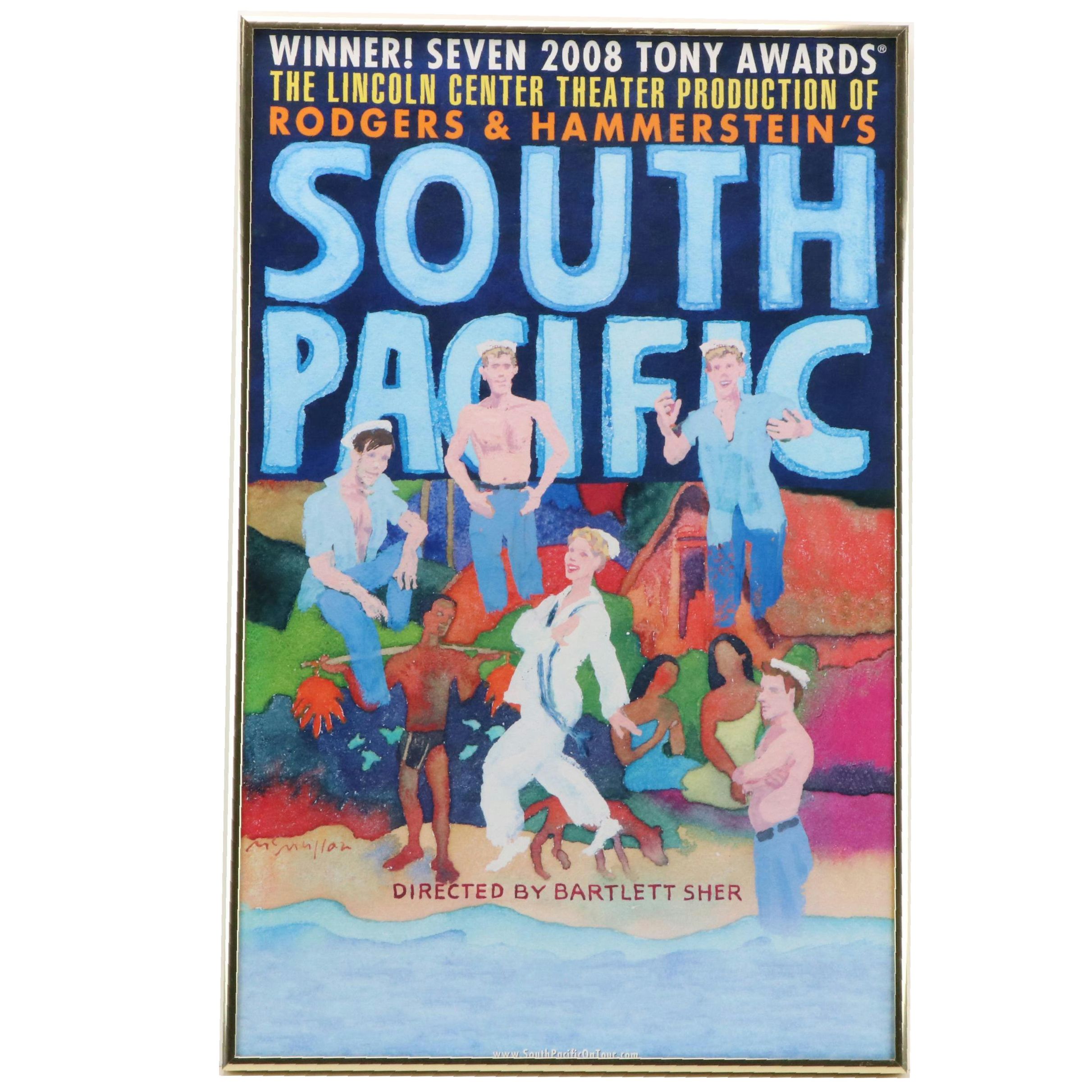 "South Pacific" Broadway Promotional Poster