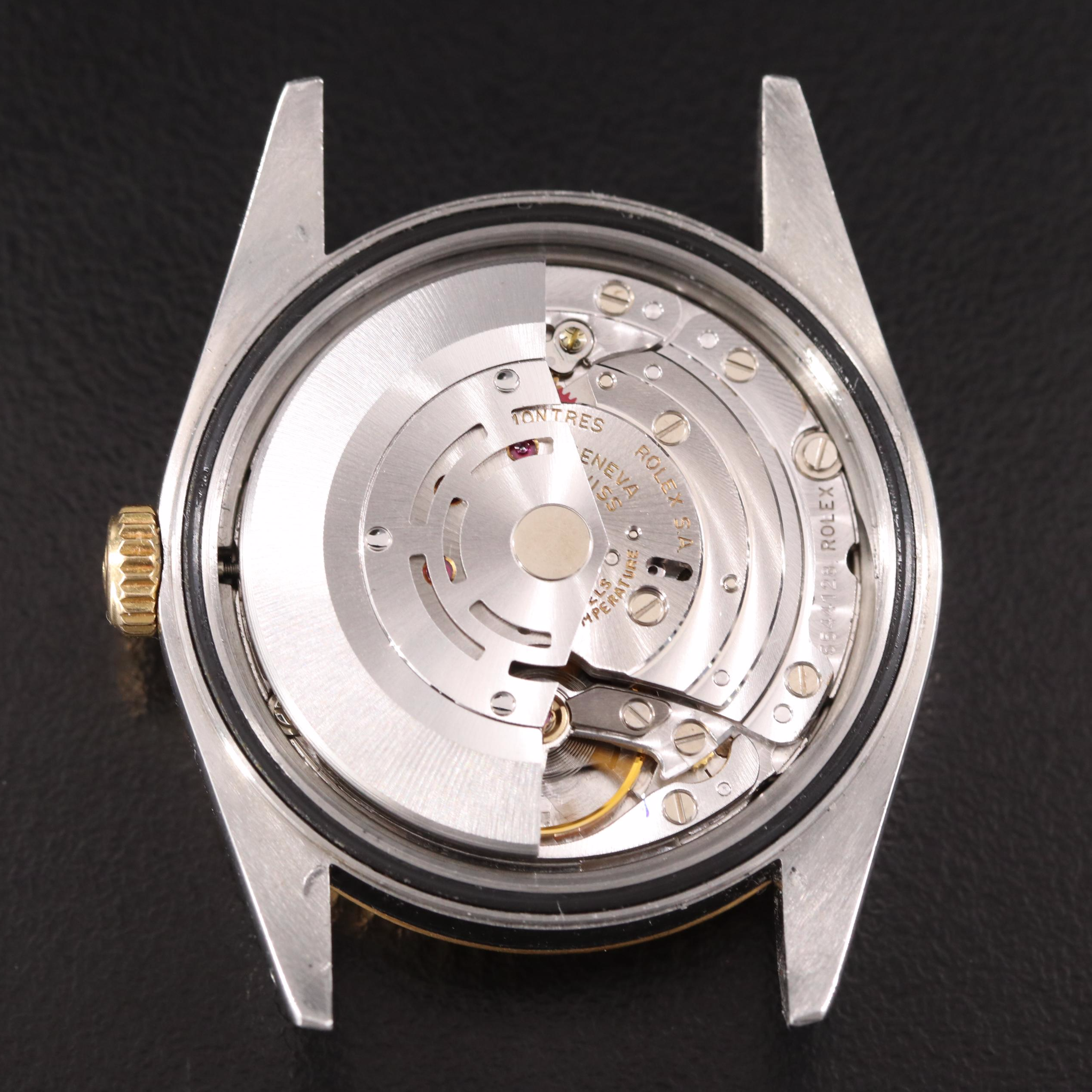 1989 Rolex Tapestry Dial Datejust Watch