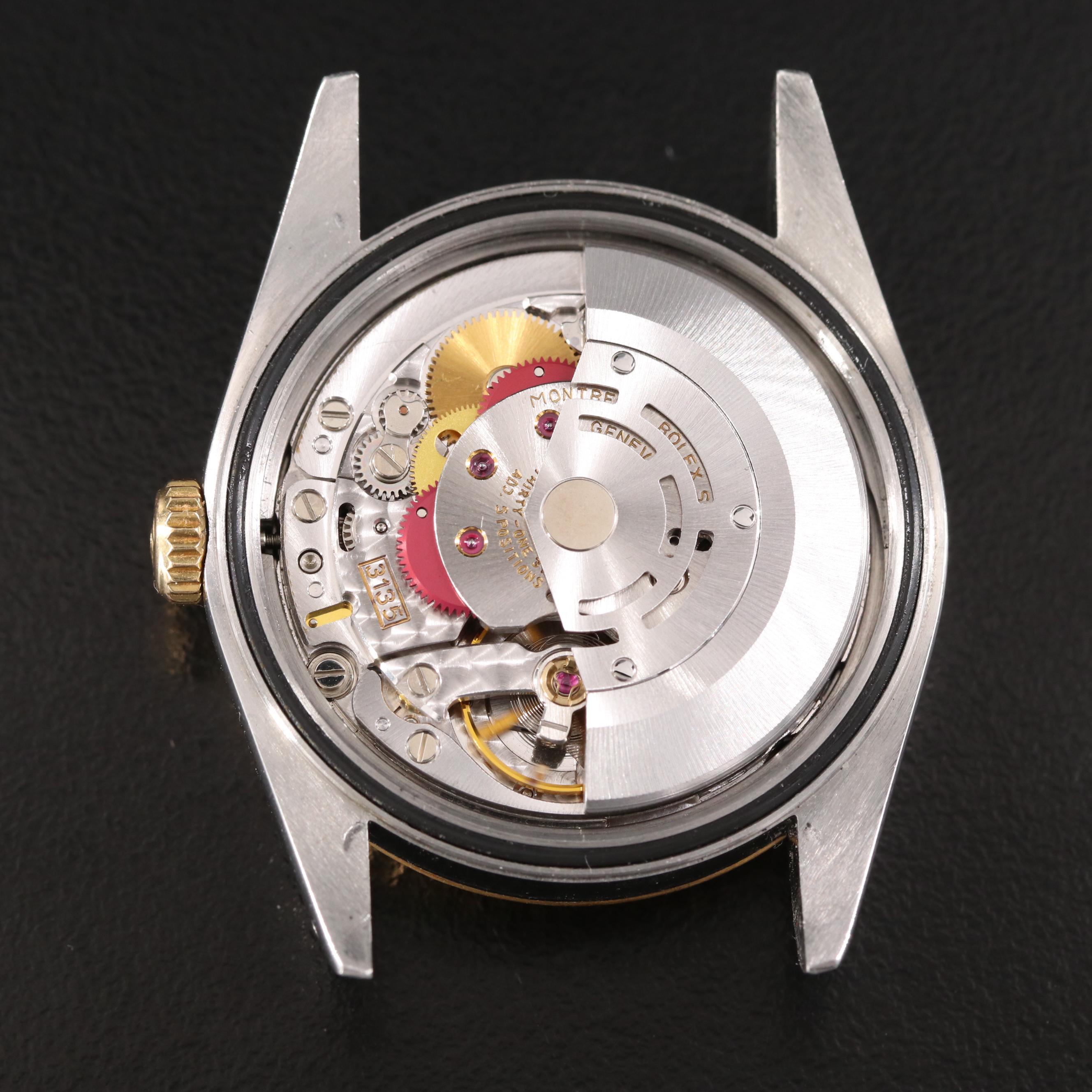 1989 Rolex Tapestry Dial Datejust Watch