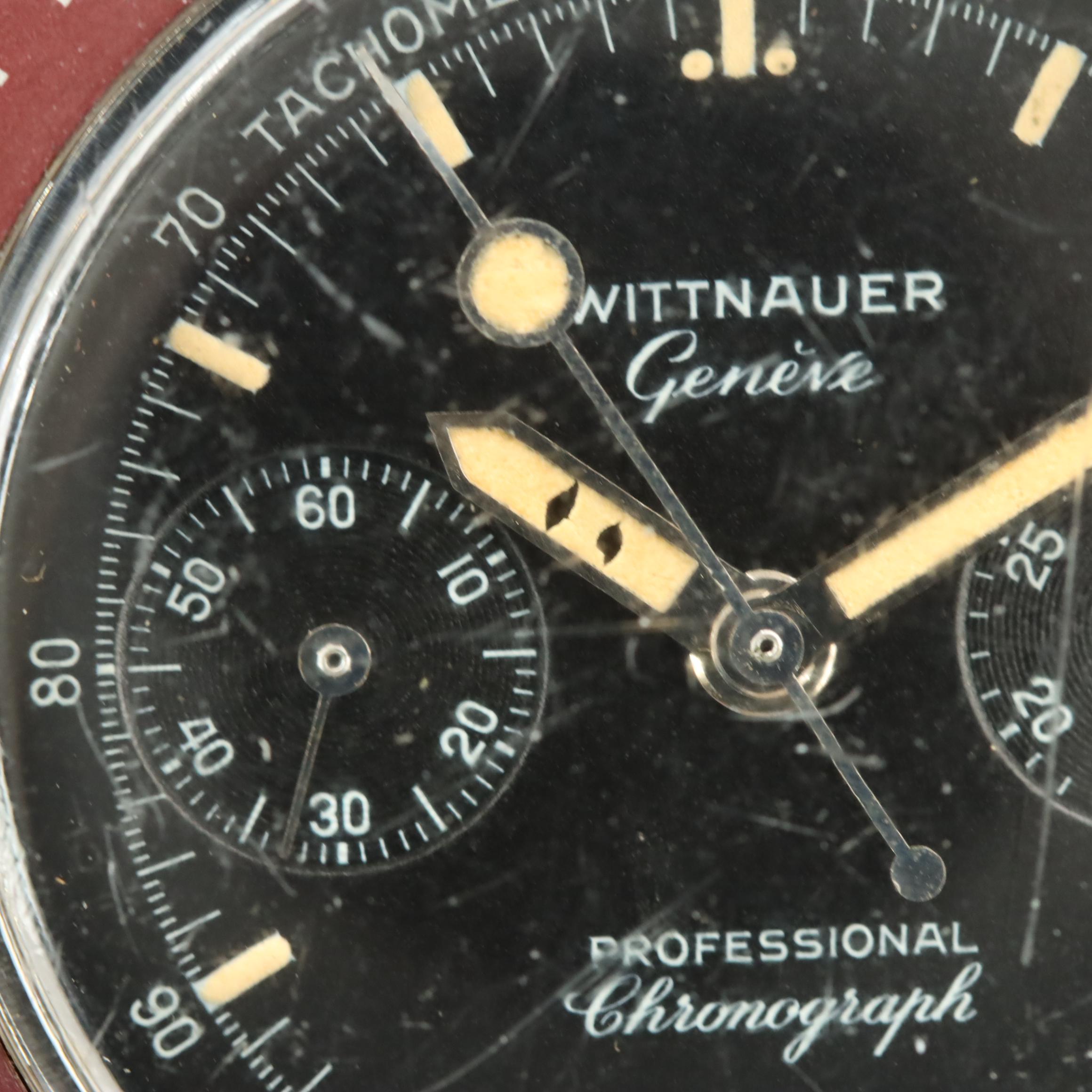 Vintage Wittnauer Professional Chronograph Watch