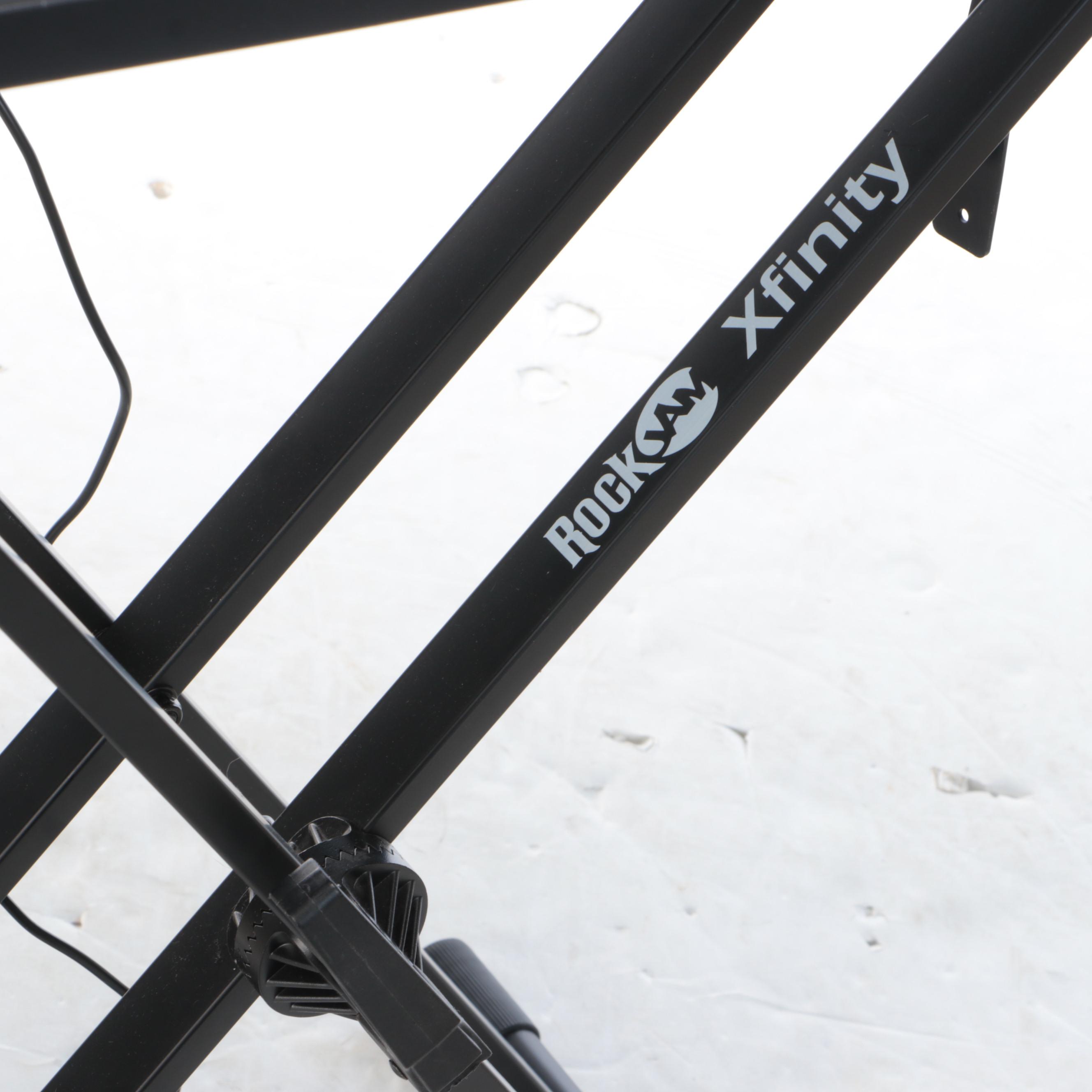 Alesis Recital 88 Key Digital Keyboard with Stand and Stool, Contemporary