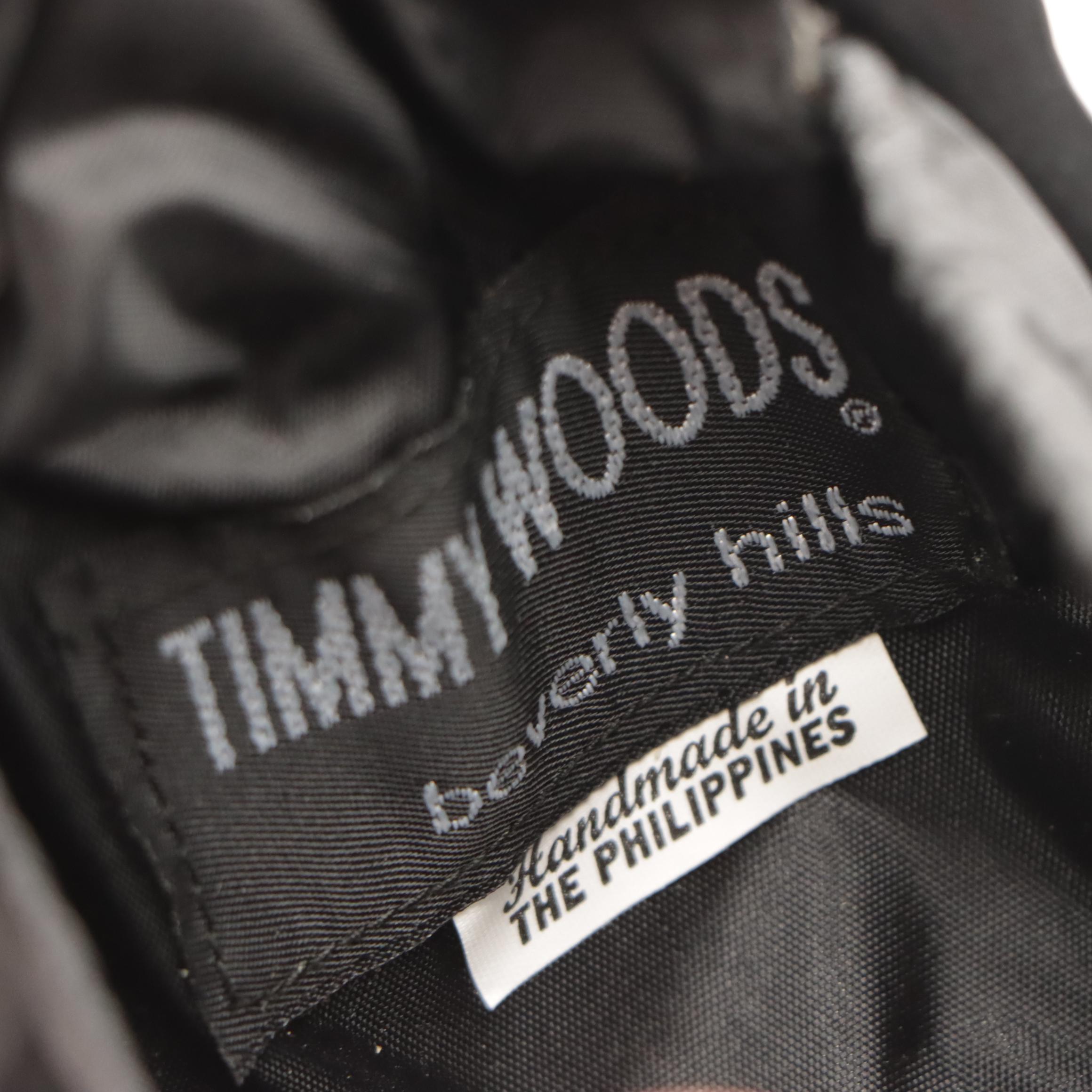 Timmy Woods Bow Tie Penguin Purse in Sculpted Acacia Wood with Tag