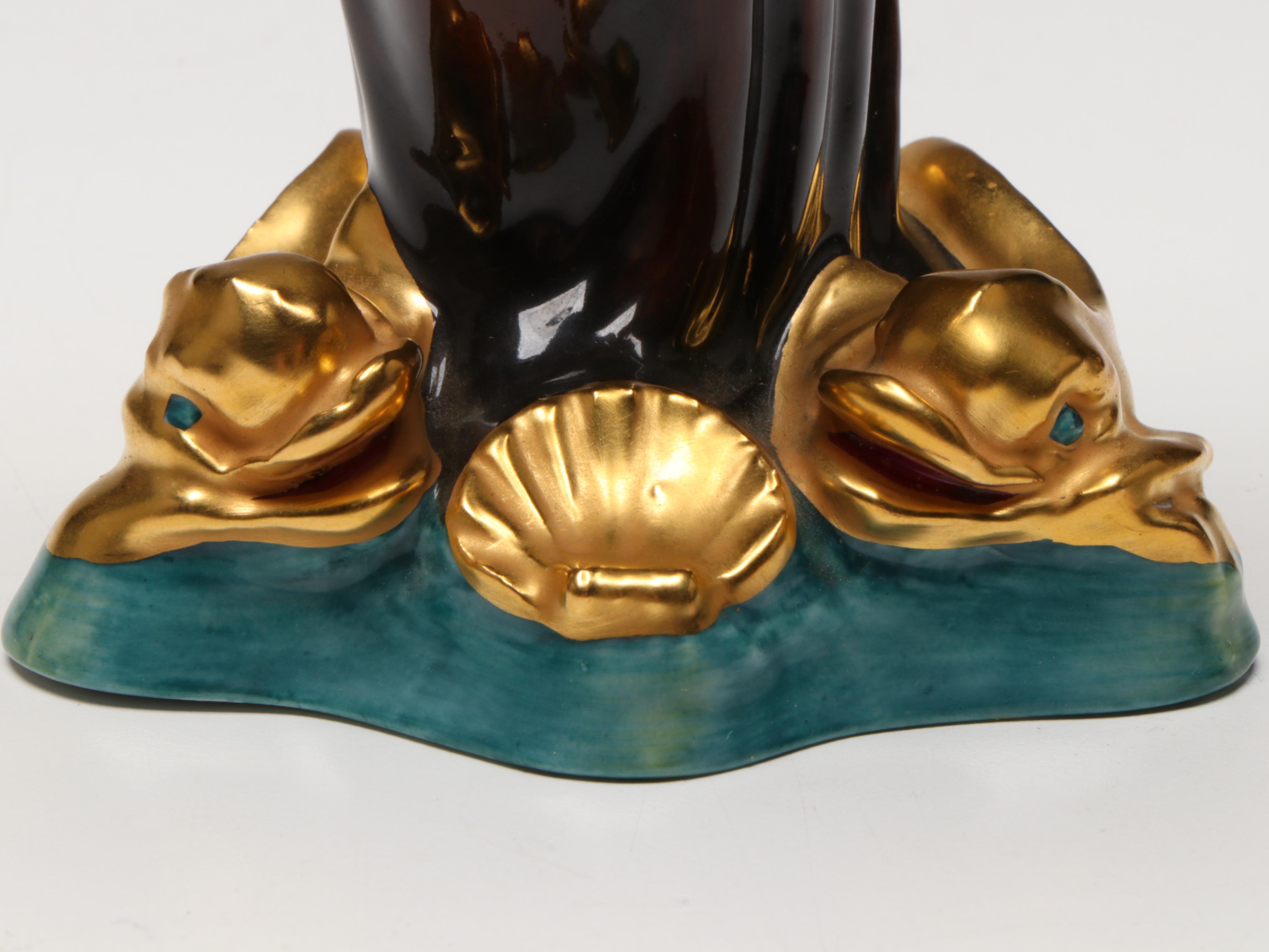 Royal Doulton Limited Edition "Lalla Rookh" Bone China Figurine with Wood Stand