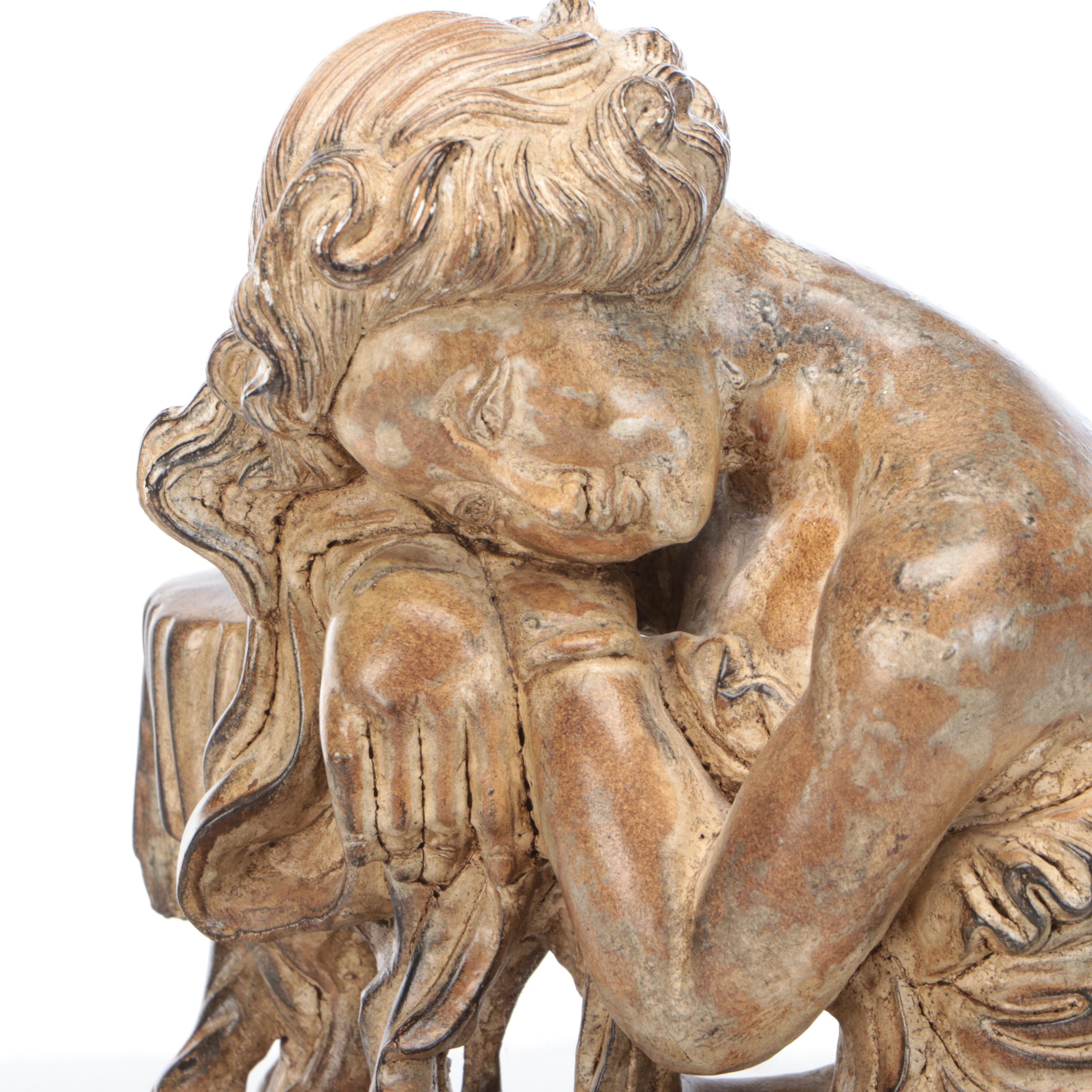 Italian Style Resin Sculpture