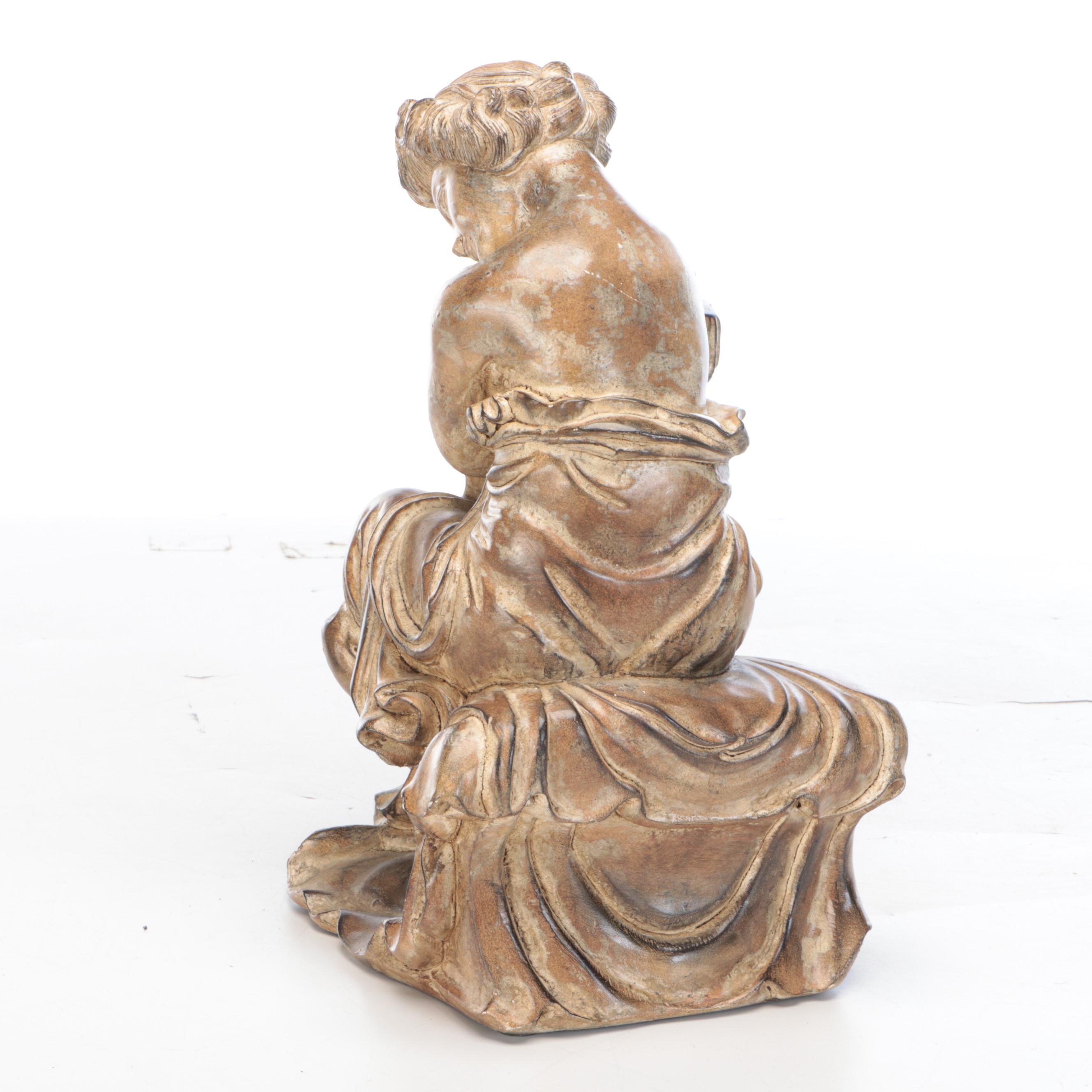 Italian Style Resin Sculpture