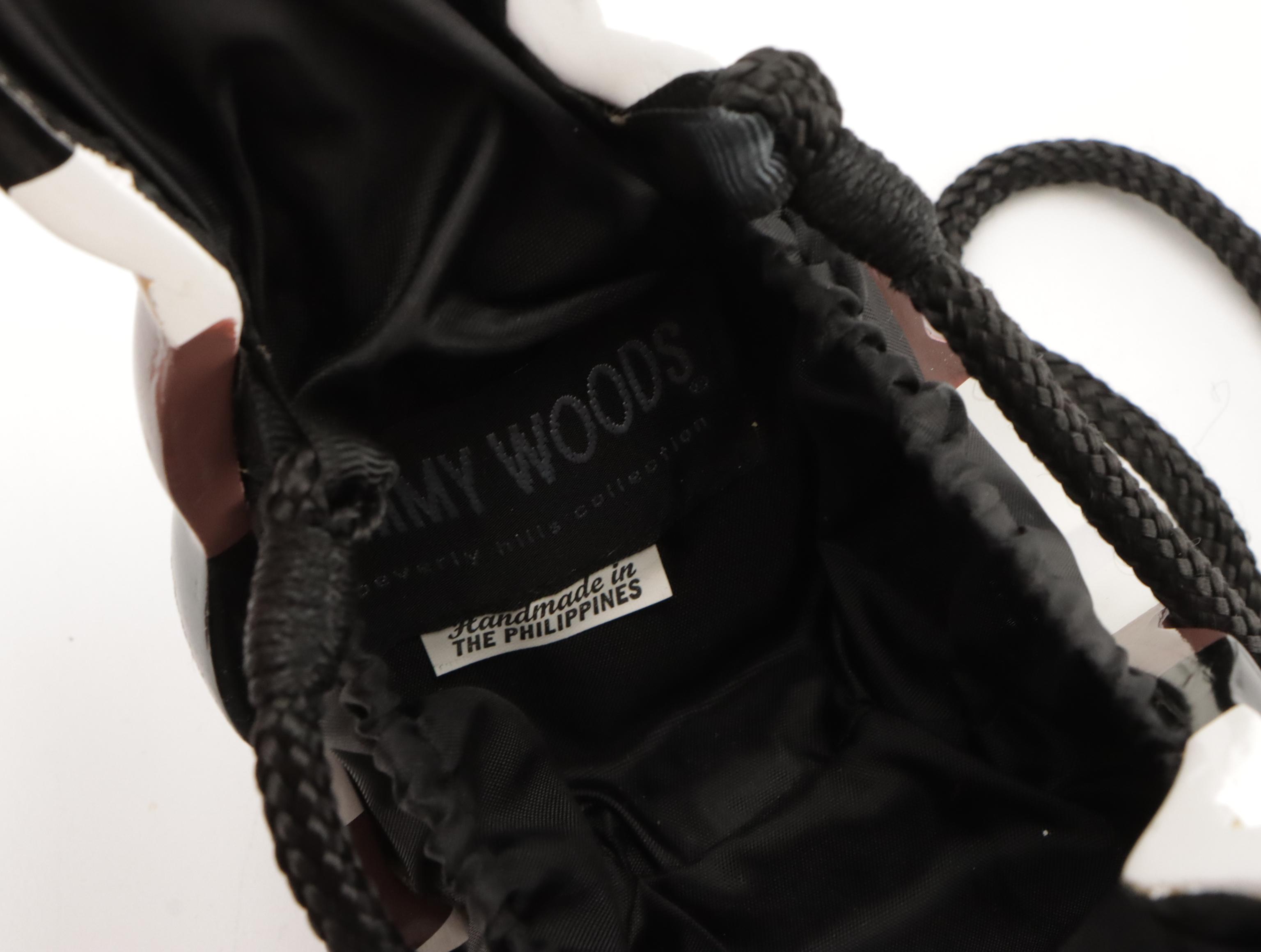 Timmy Woods Calico Cat Purse in Sculpted Acacia Wood