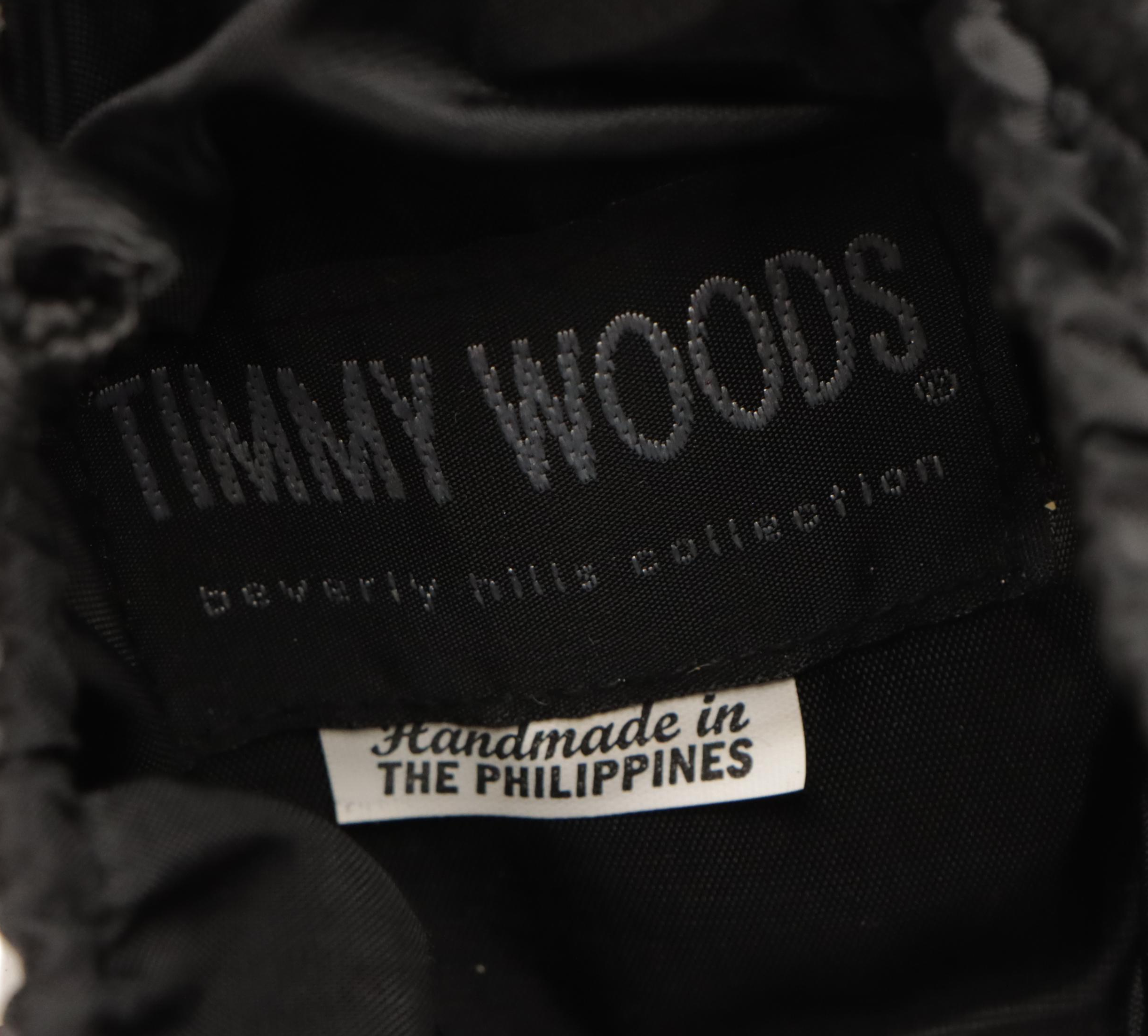 Timmy Woods Calico Cat Purse in Sculpted Acacia Wood