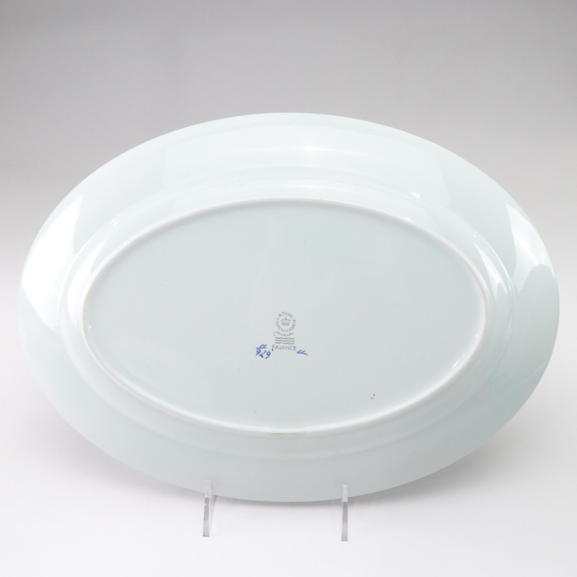 Royal Copenhagen "Tranquebar Blue" Porcelain Serveware