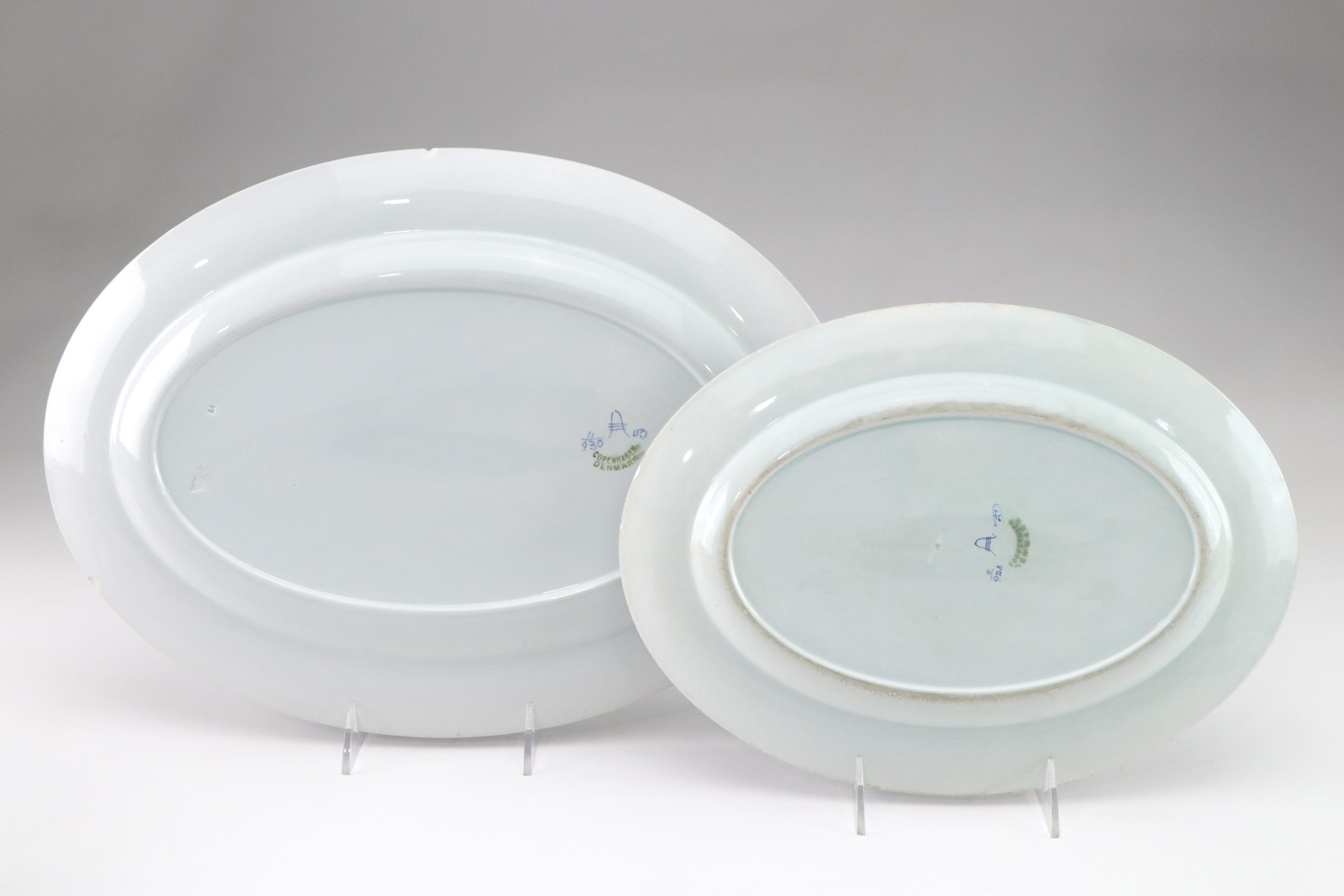 Royal Copenhagen "Tranquebar Blue" Porcelain Serveware