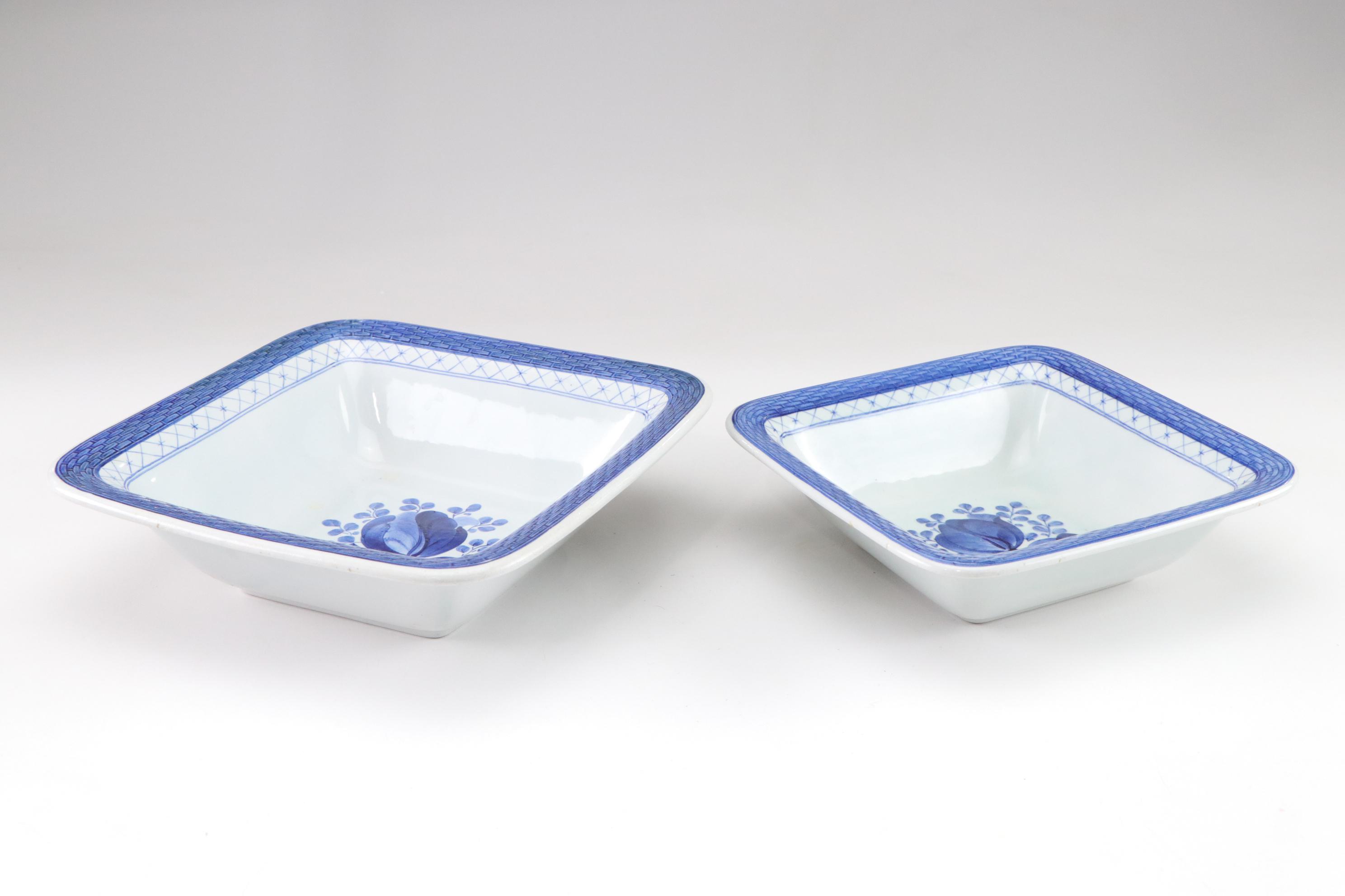 Royal Copenhagen "Tranquebar Blue" Porcelain Serveware