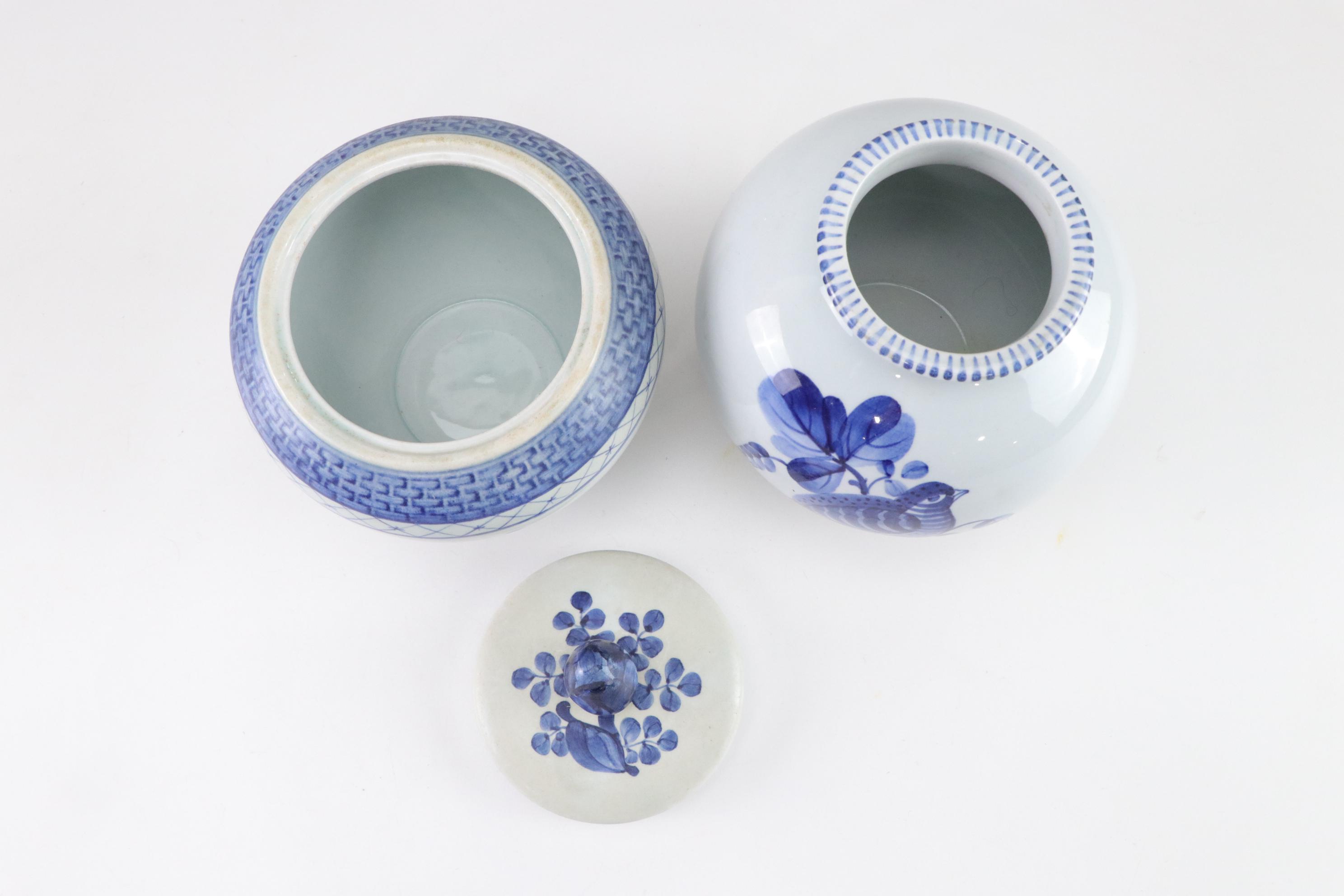 Royal Copenhagen "Tranquebar Blue" Porcelain Serveware