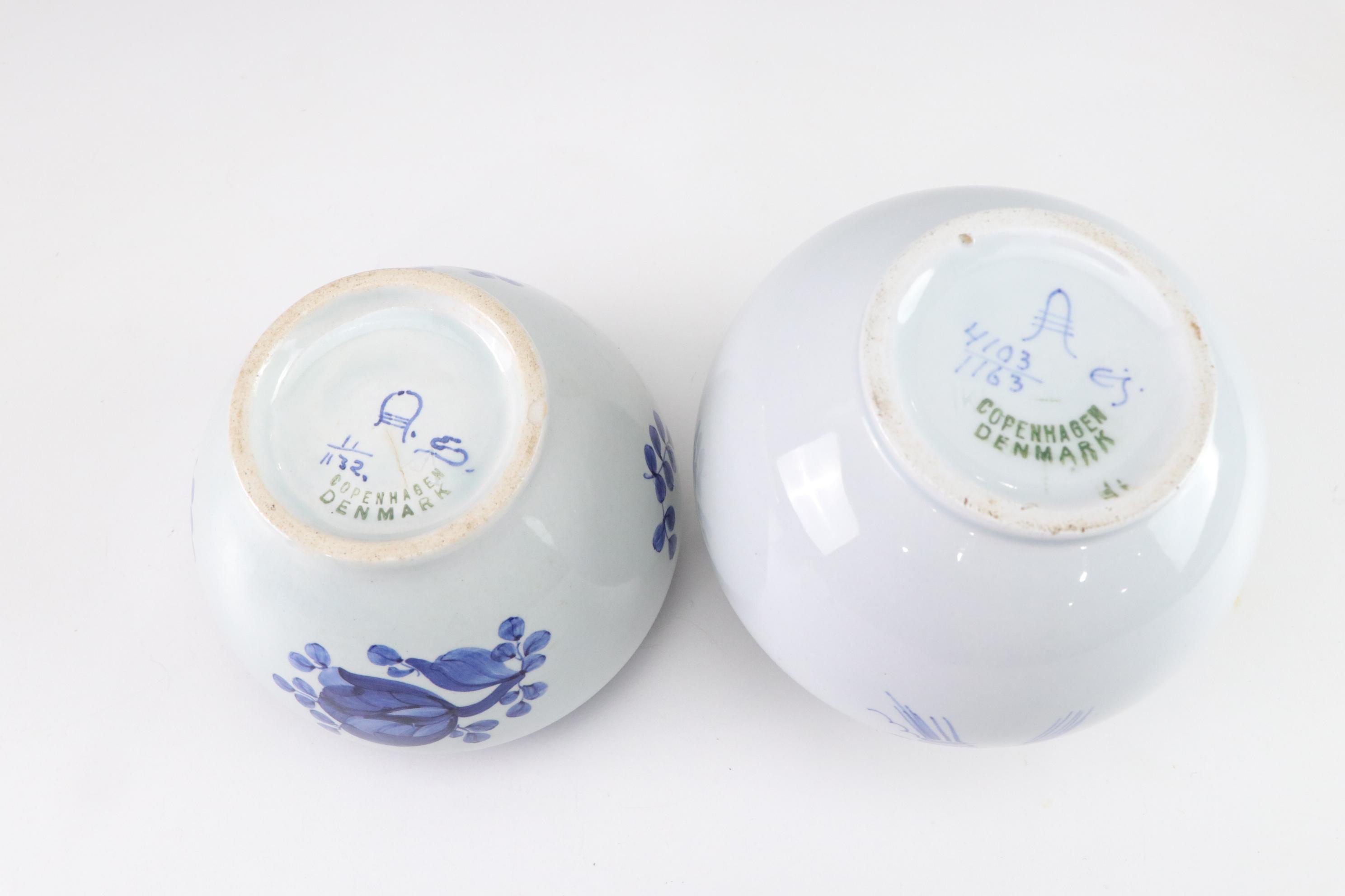 Royal Copenhagen "Tranquebar Blue" Porcelain Serveware