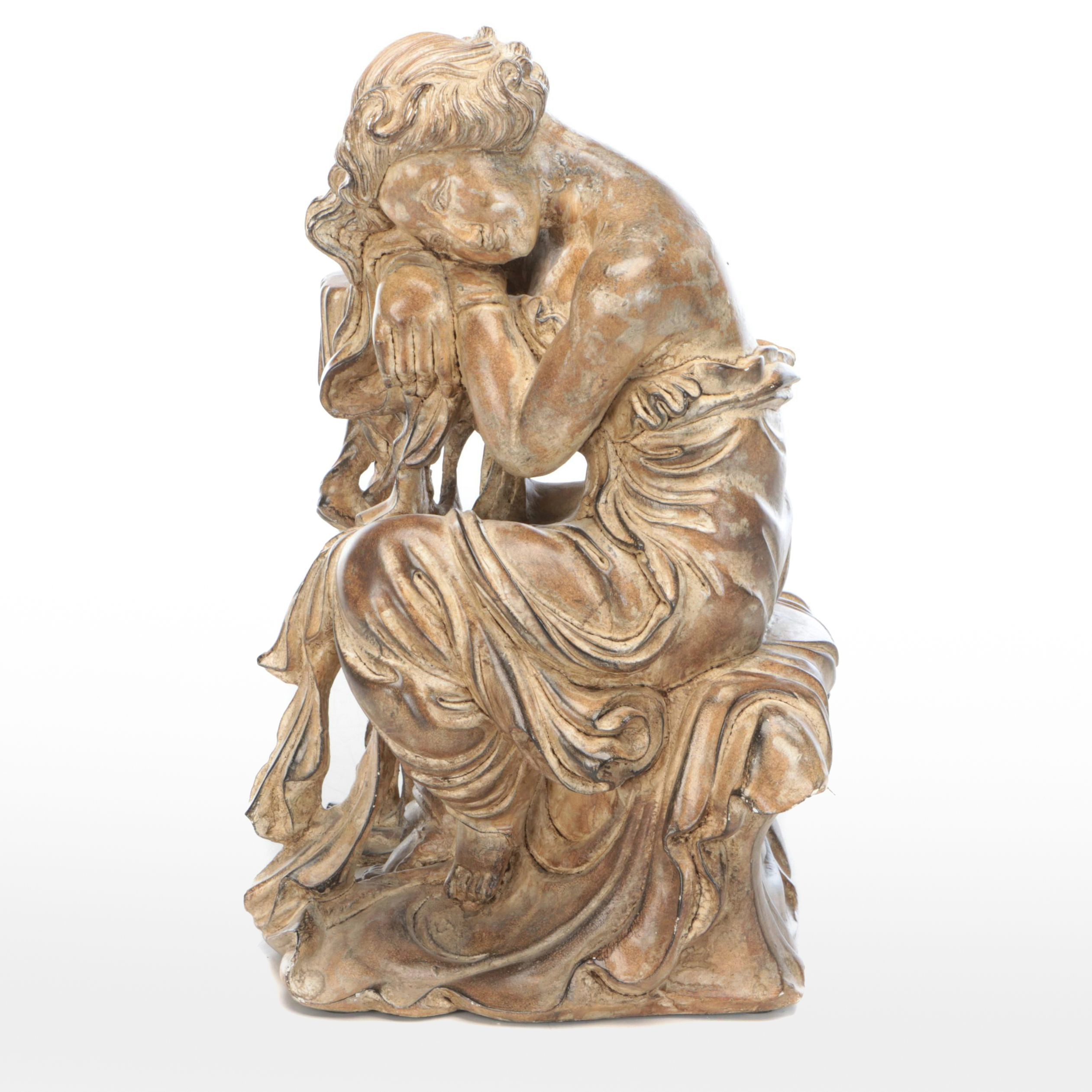 Italian Style Resin Sculpture