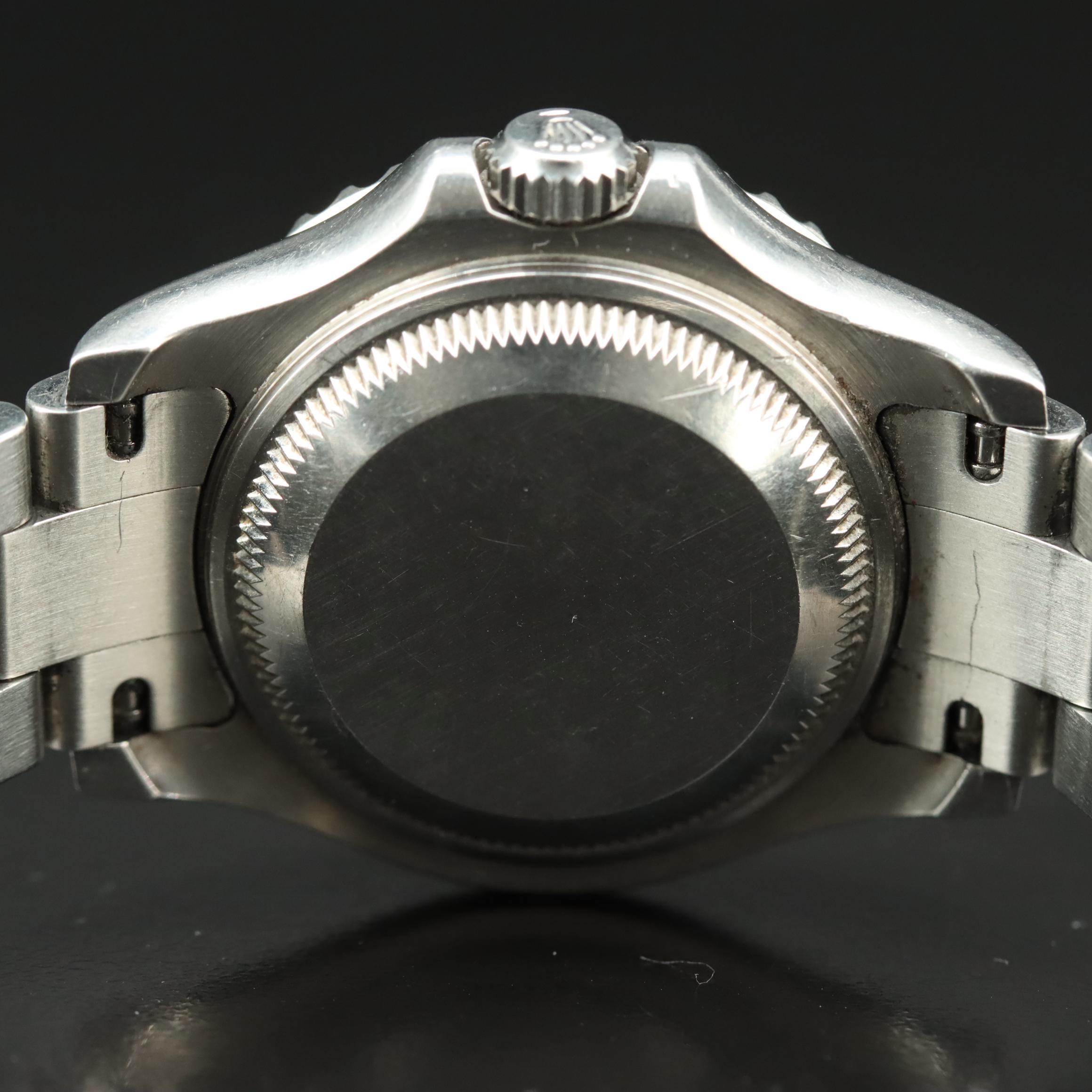 2007 Rolex Yacht-Master Platinum Dial and Bezel Watch