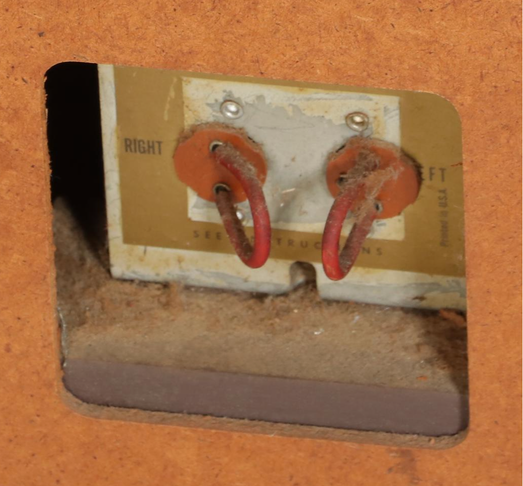 RCA Victor Victrola Mid Century Modern Walnut Turntable Cabinet