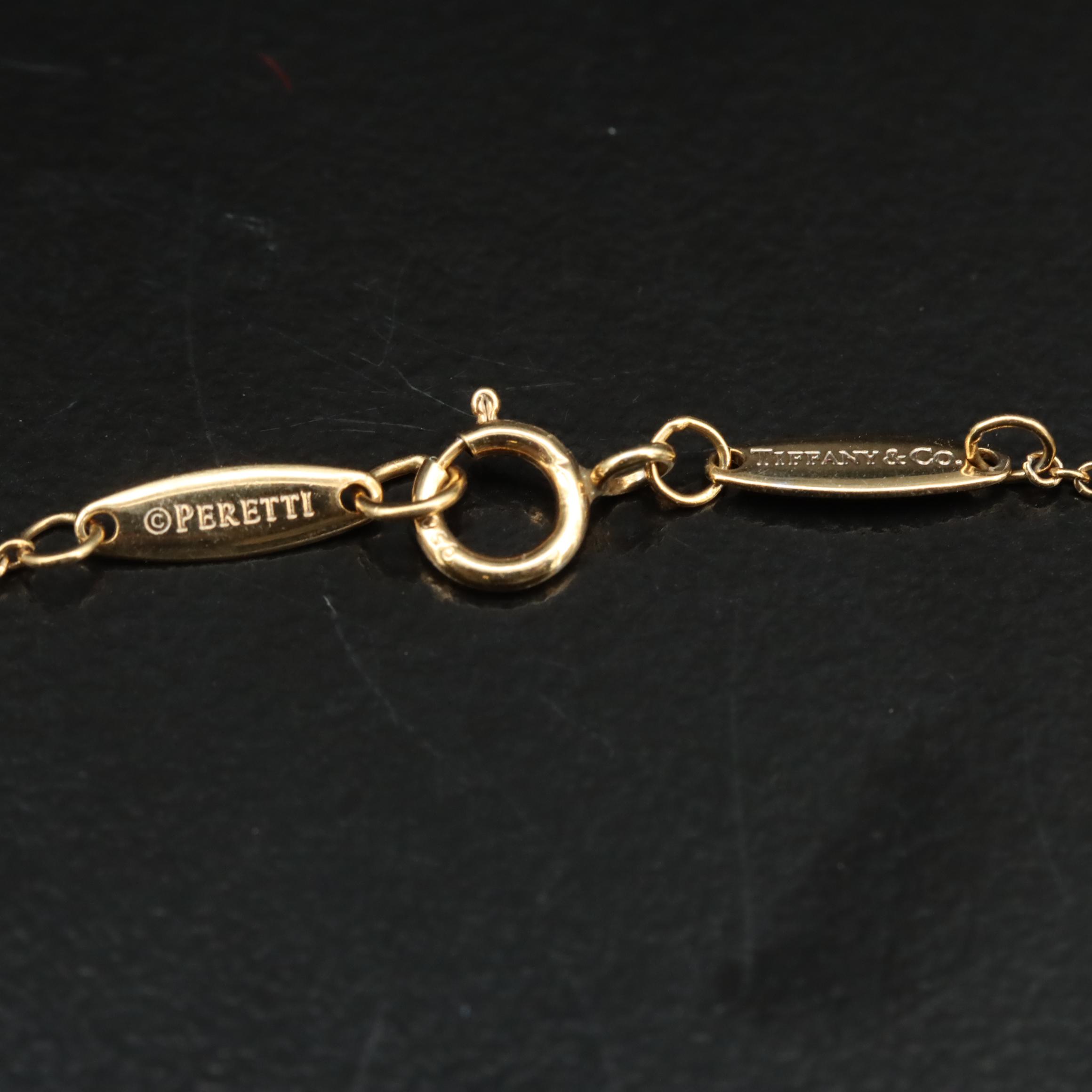 Tiffany & Co. Diamonds by the Yard Platinum 1.00 CTW Diamond Necklace