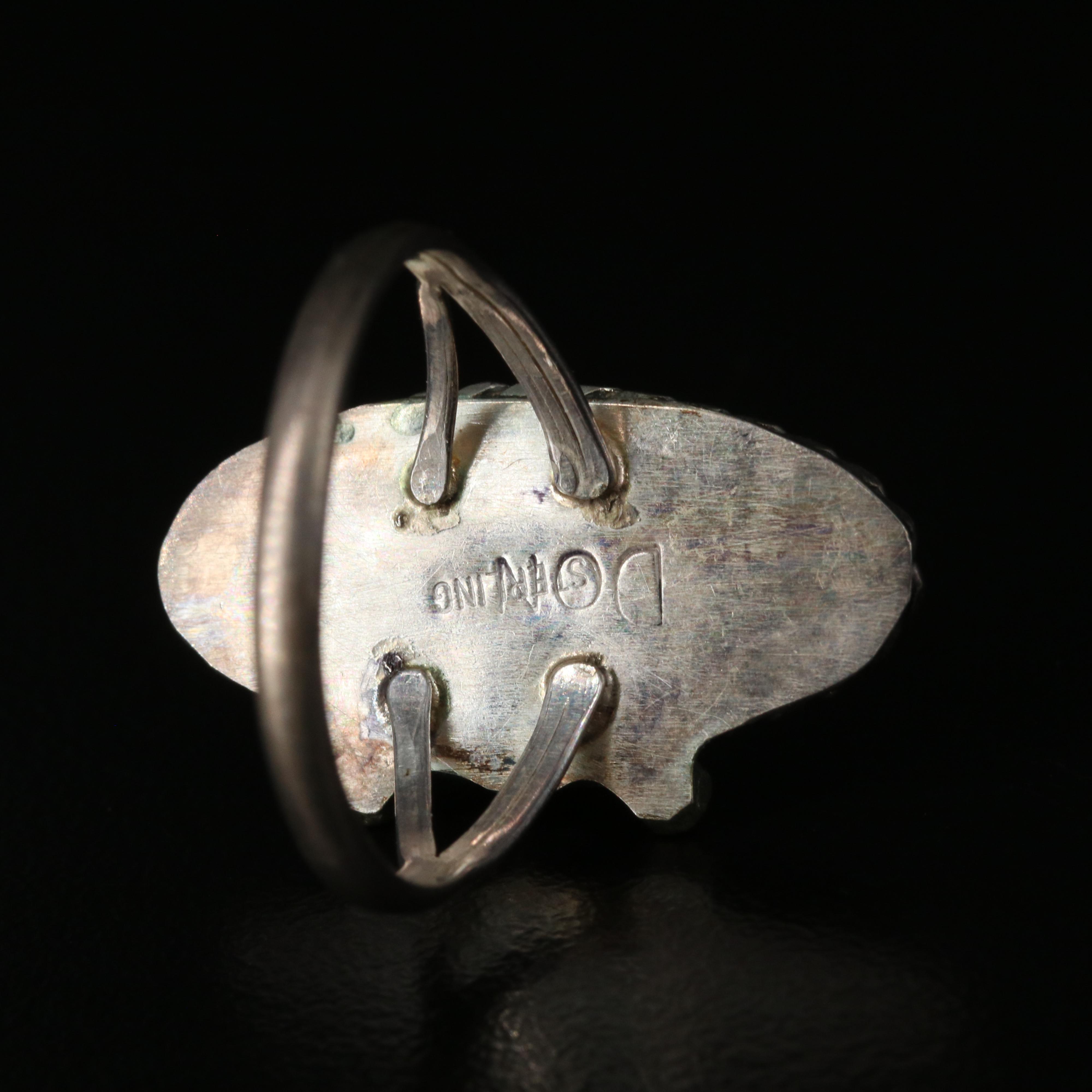 Southwestern Sterling Rings Including Turquoise and Coral