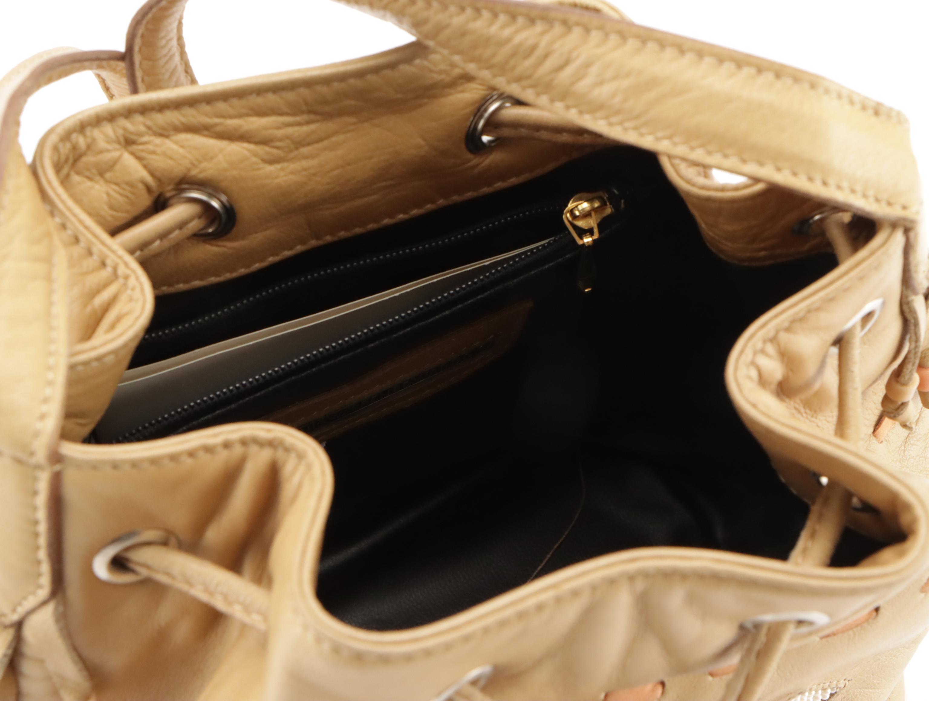 Susan Bennis/Warren Edwards Small Beaded Drawstring Crossbody Bags