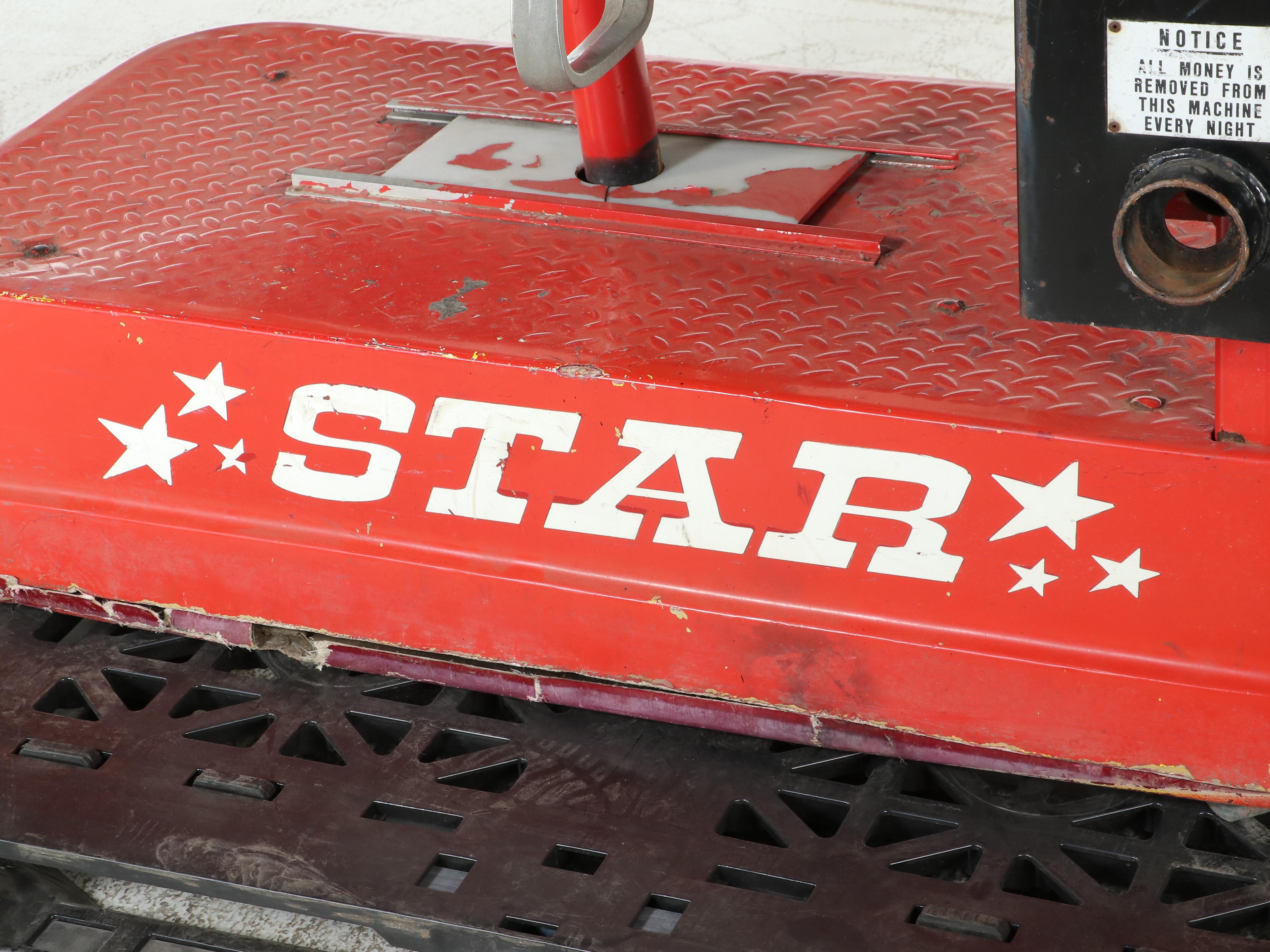 Star Coin-Operated Mechanical Horse Ride, Mid to Late 20th Century