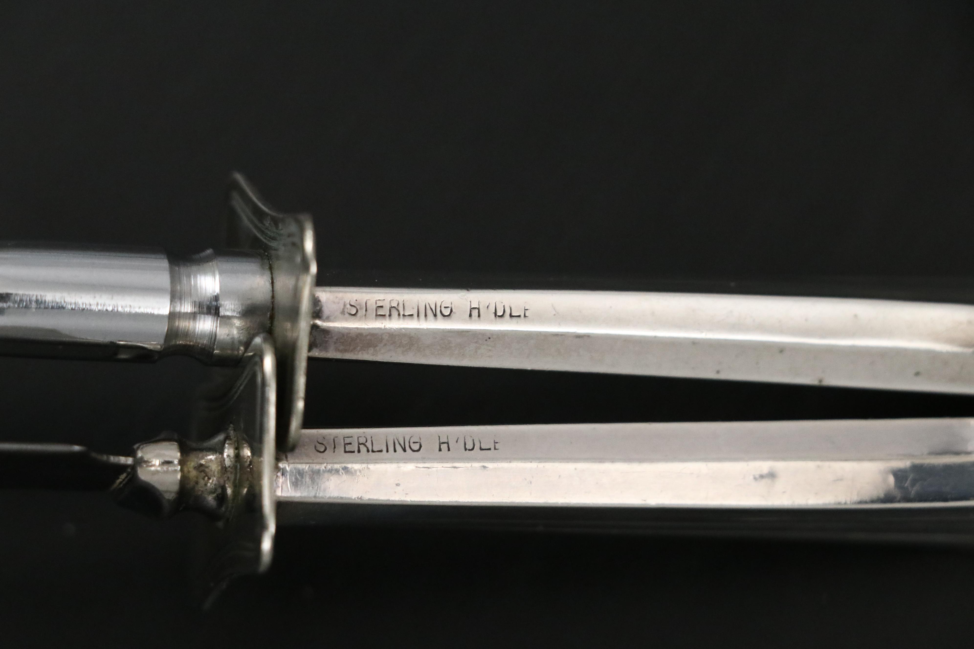 Reed & Barton "Dresden Rose" Sterling Silver Flatware and Serving Utensils