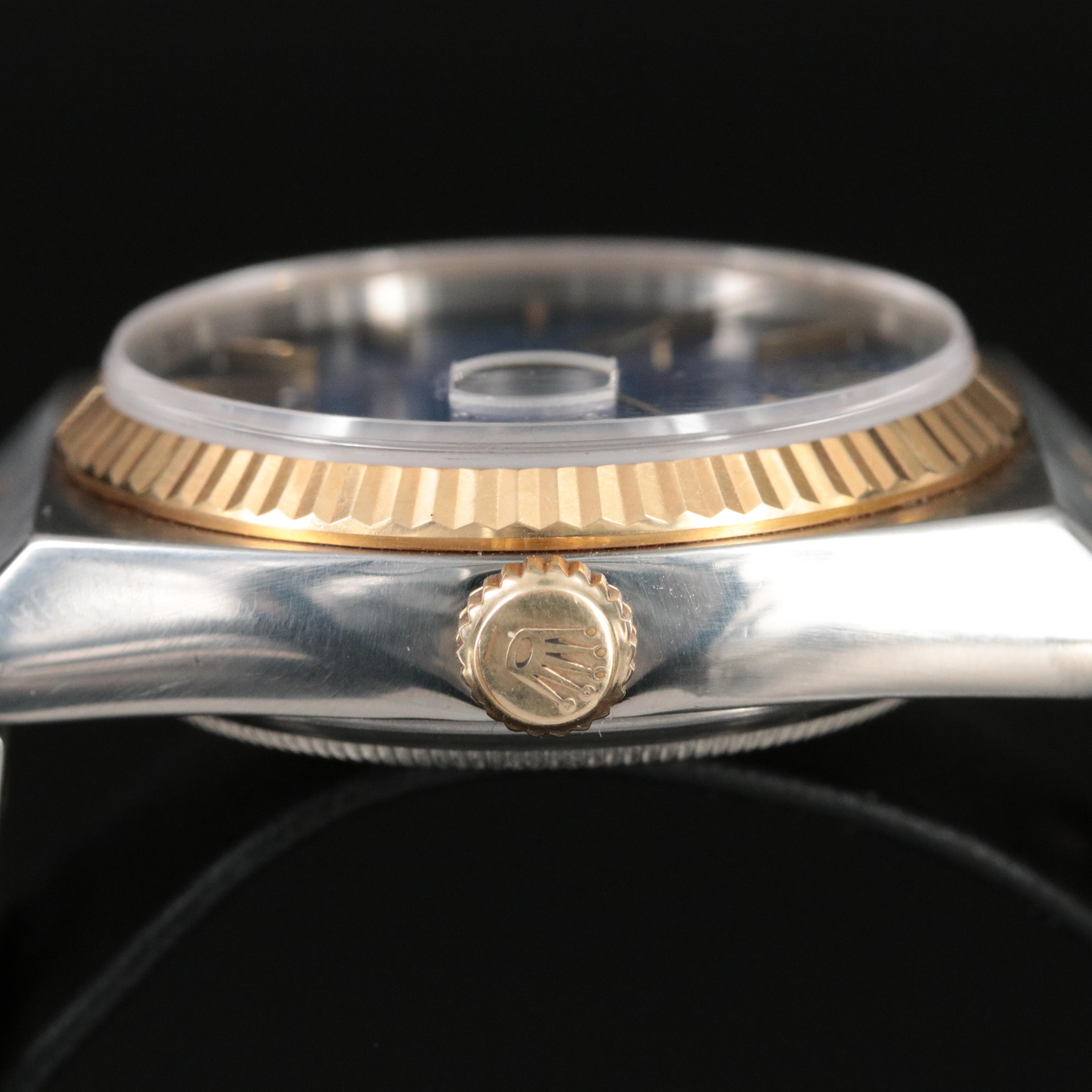 1985 Two-Tone Rolex Oysterquartz Watch