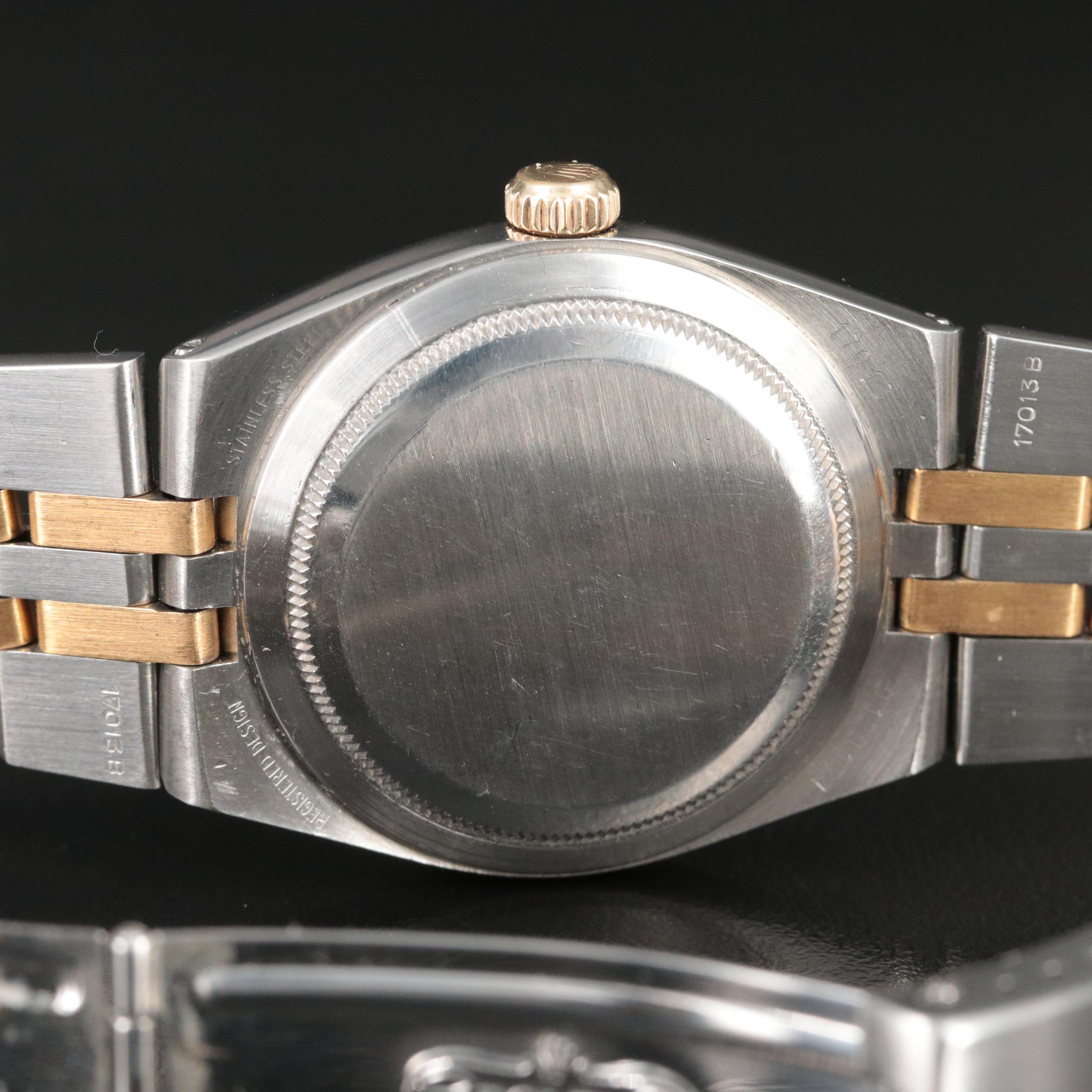 1985 Two-Tone Rolex Oysterquartz Watch