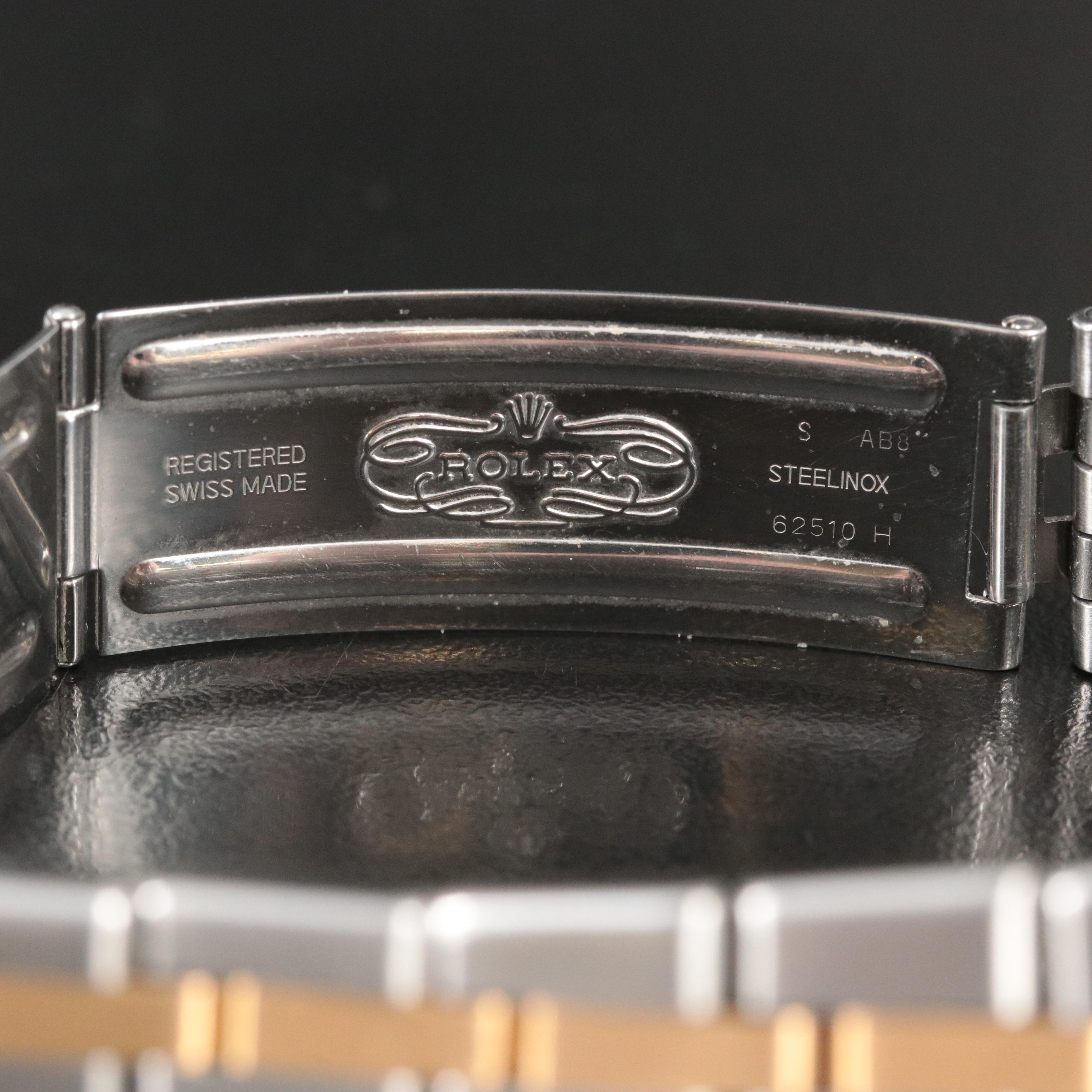 1985 Two-Tone Rolex Oysterquartz Watch