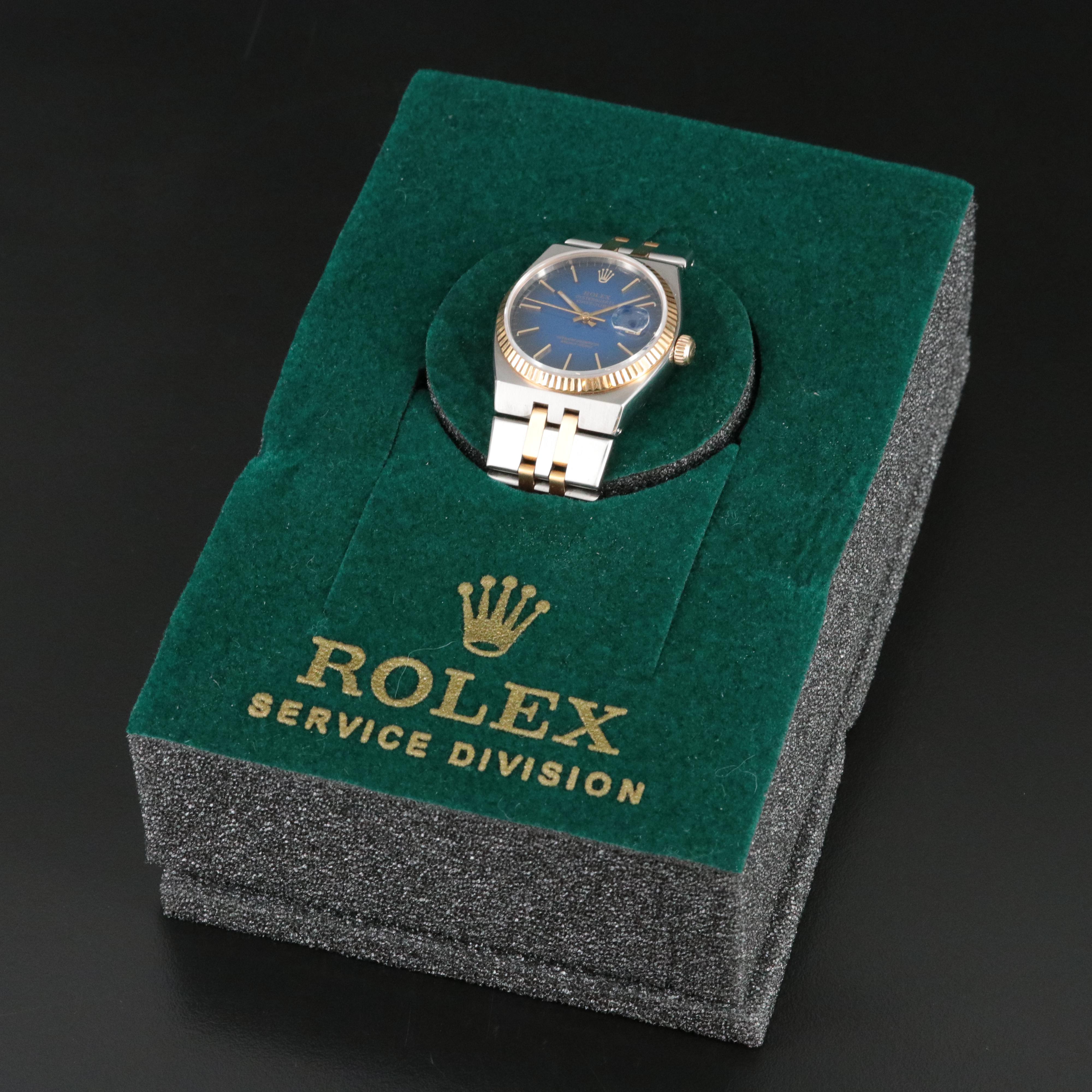 1985 Two-Tone Rolex Oysterquartz Watch