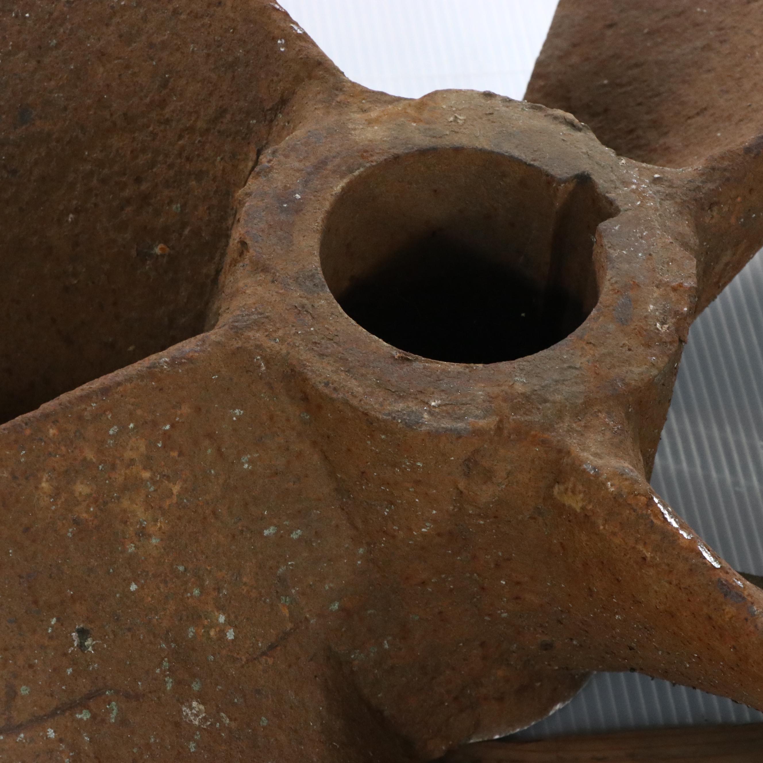 Cast Iron Ship Propeller, 20th Century