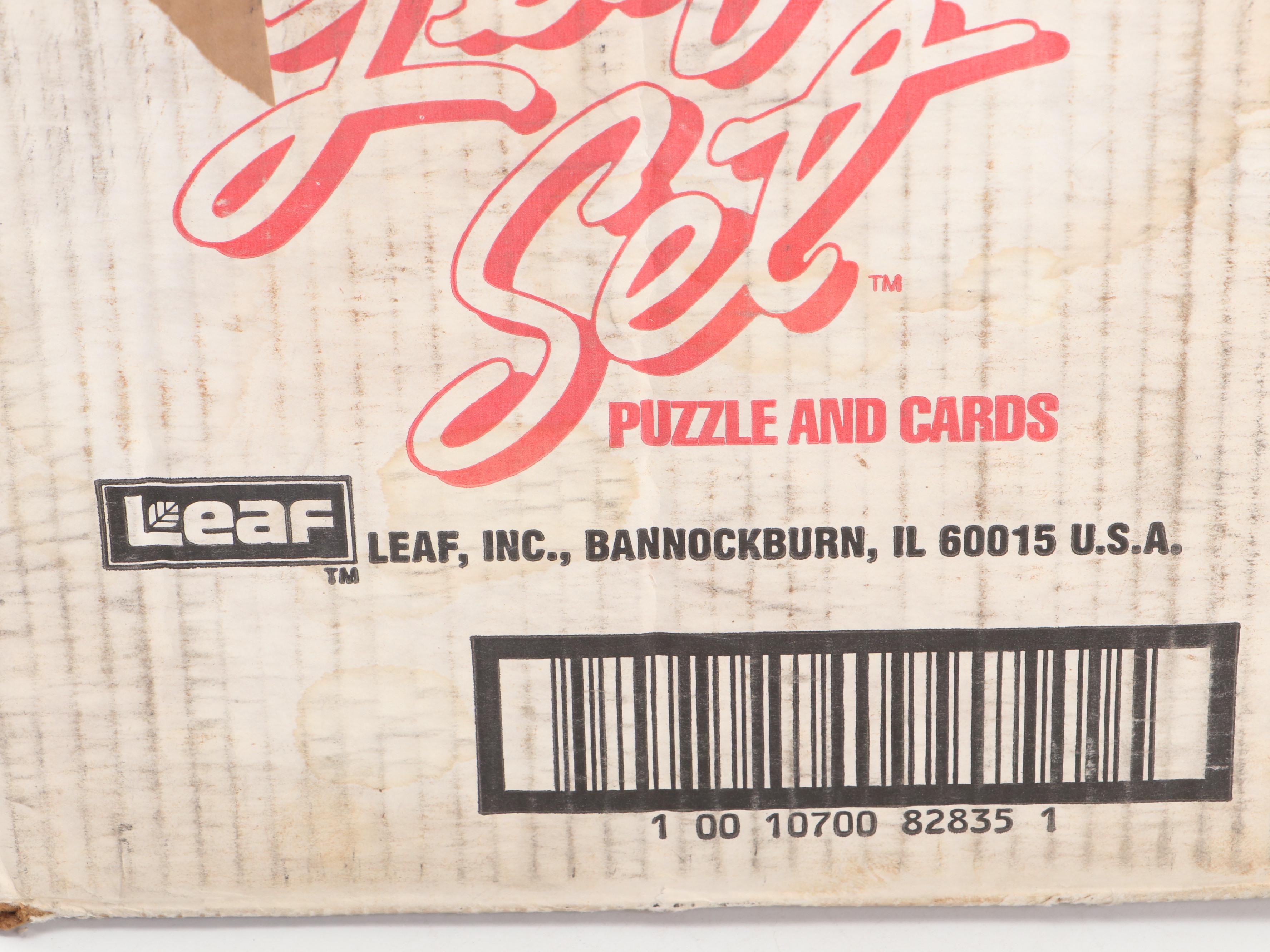 1991 Leaf Series One Sealed Baseball Card Boxes with Open Case