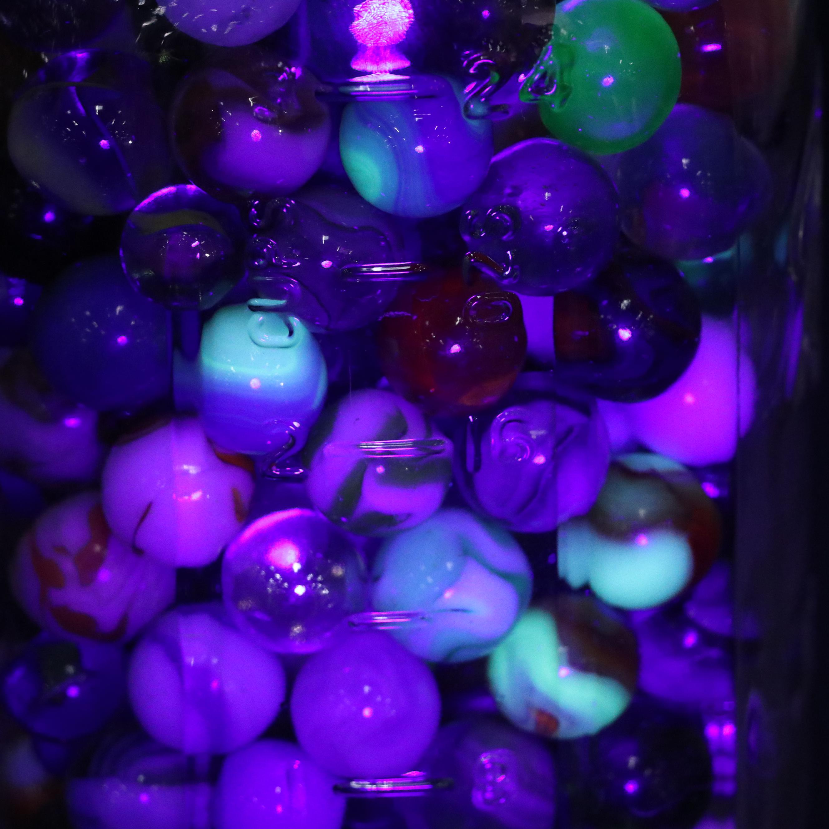 Clay, Swirlies, Cat-Eyes, Clearies, and More Machine-Made Glass Marbles