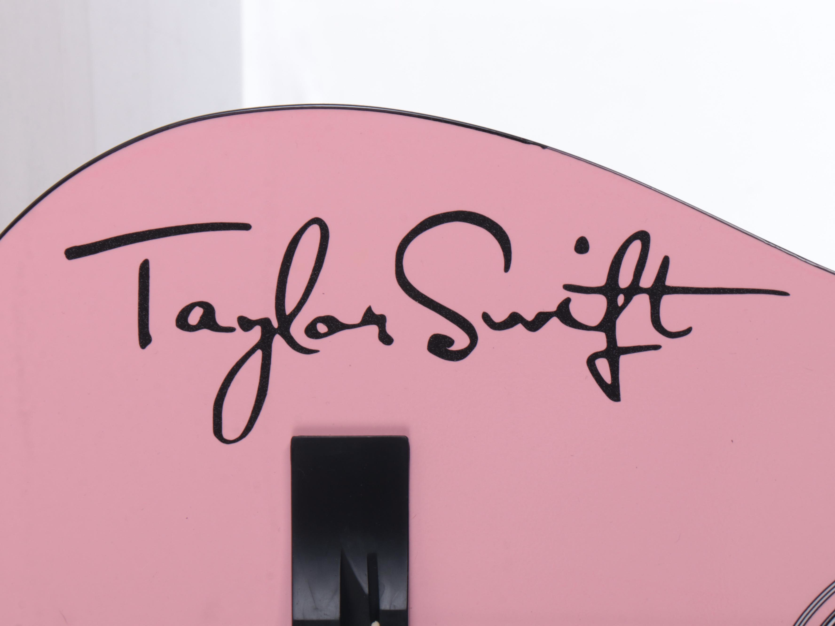 Taylor Swift Decal-Signed Ashthorpe Acoustic Guitar, JSA