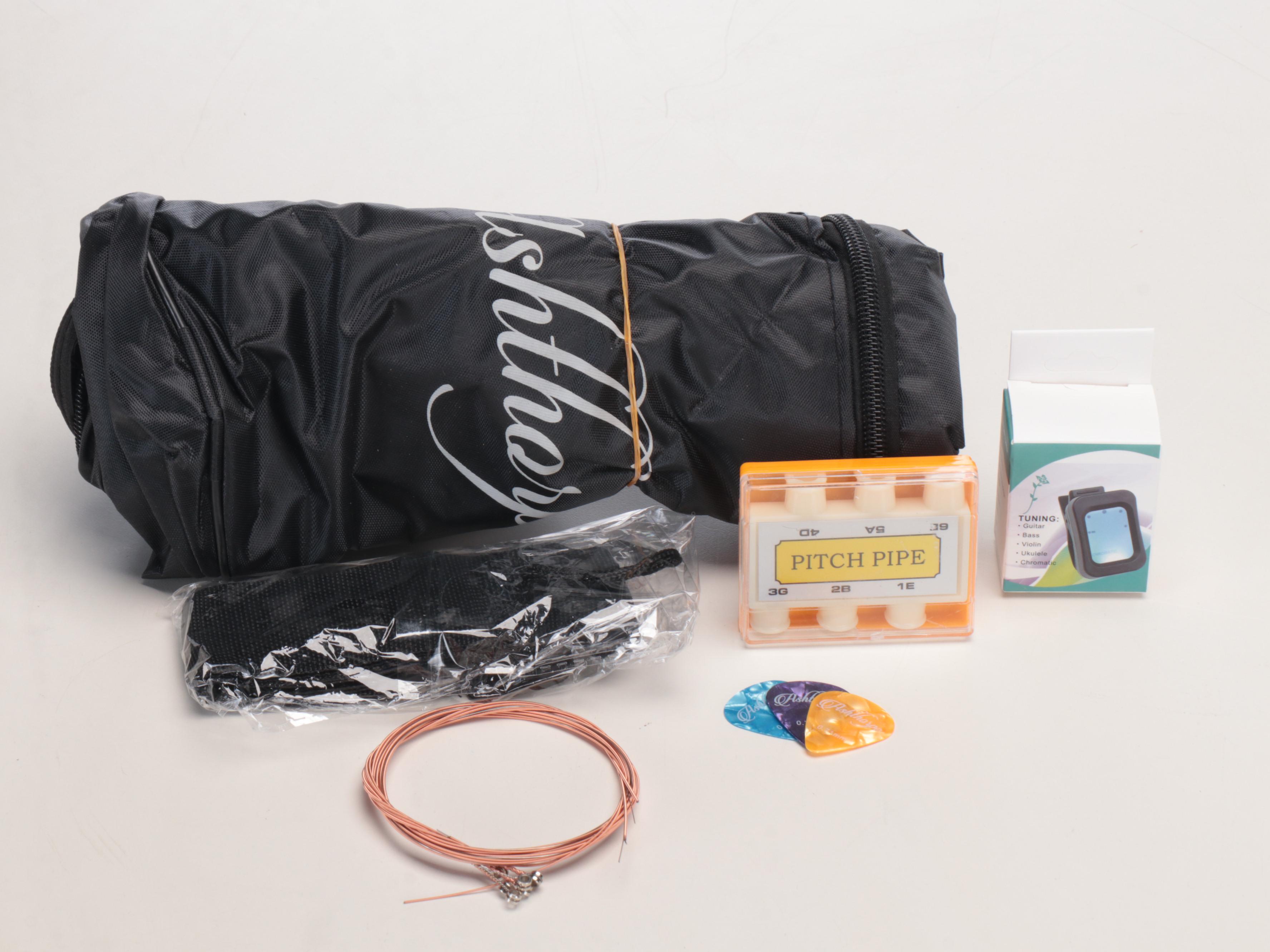 Taylor Swift Decal-Signed Ashthorpe Acoustic Guitar, JSA