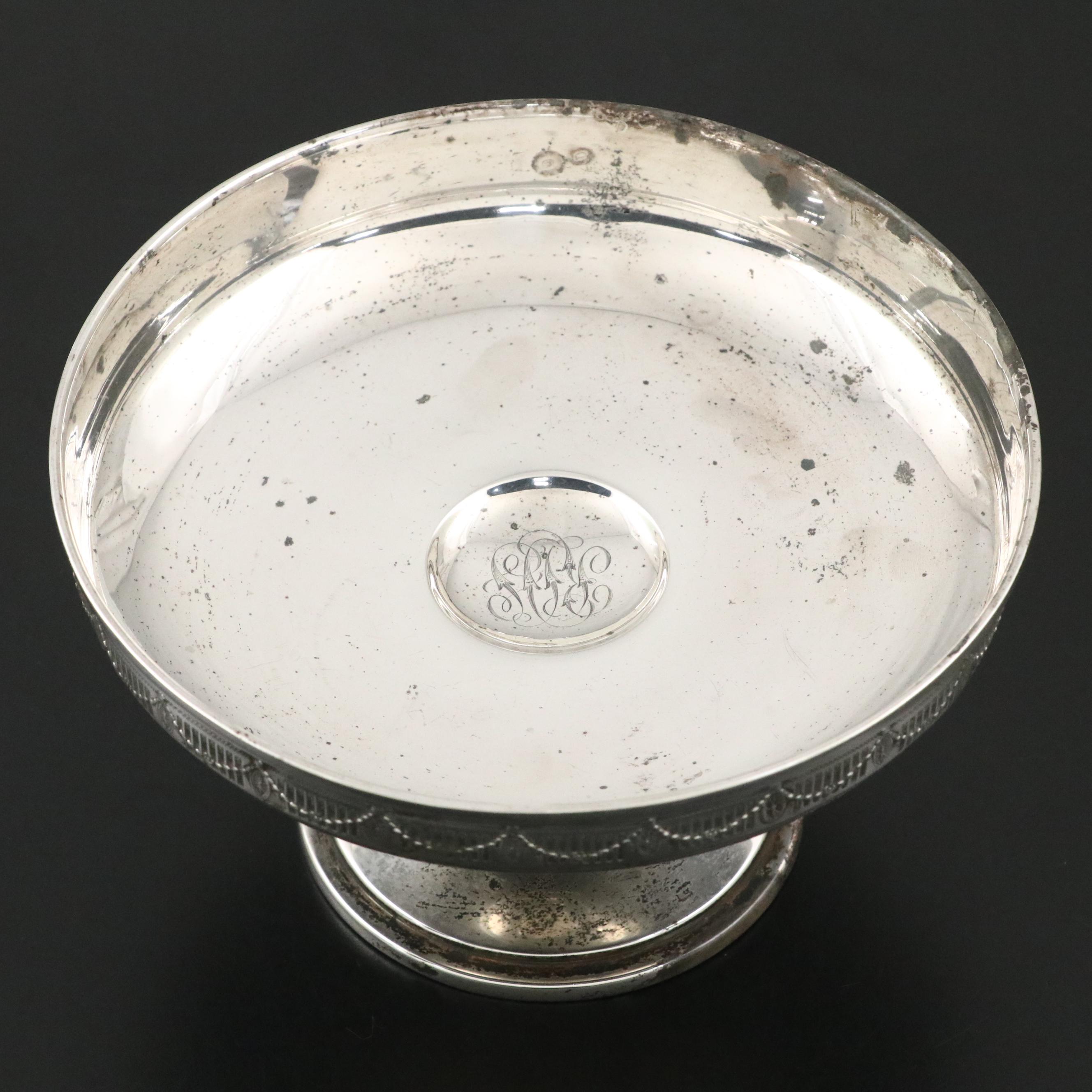 Frank M. Whiting Sterling Silver Compote