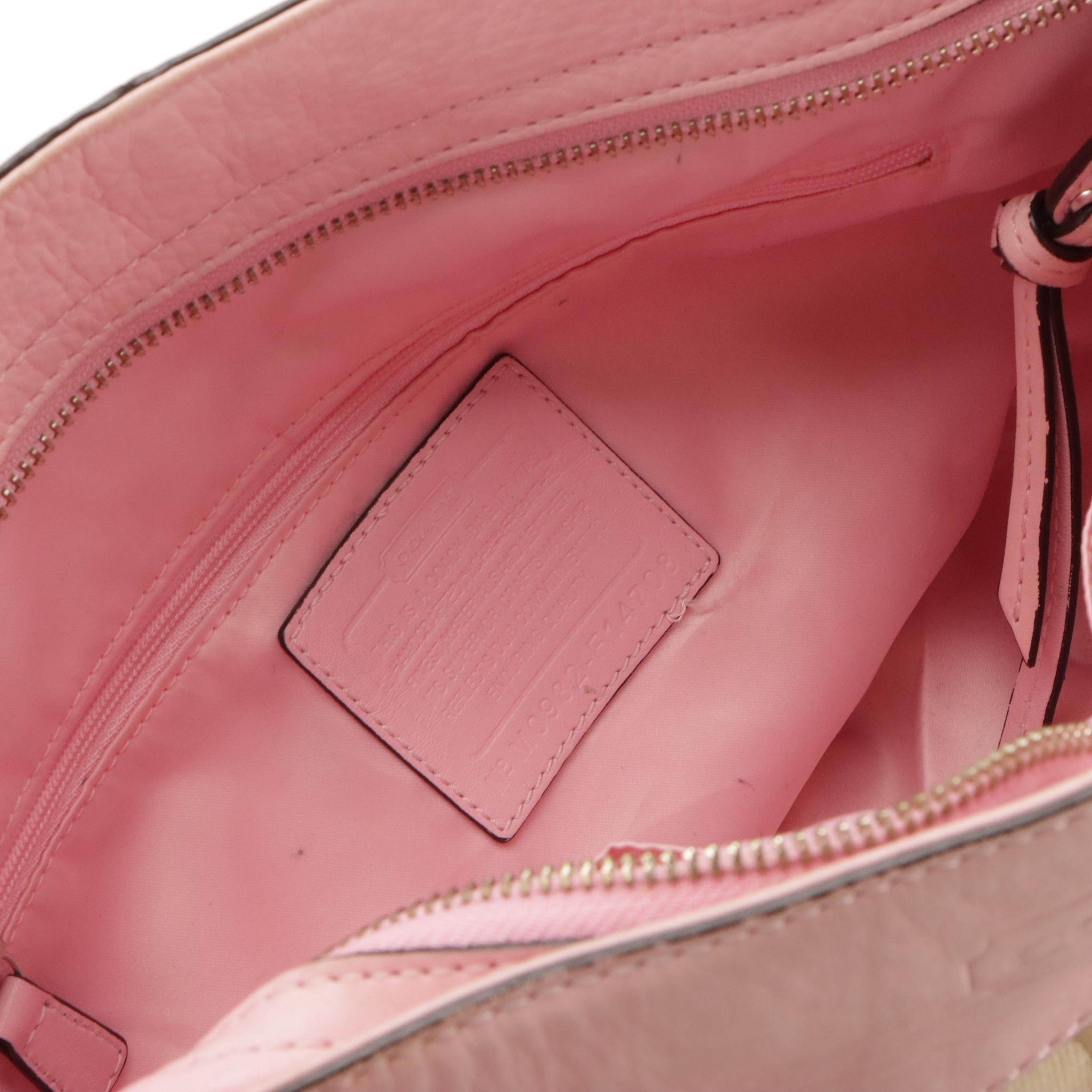 Coach Zoe Hobo and Ashley Satchel in Signature Canvas with Coin/Card Case