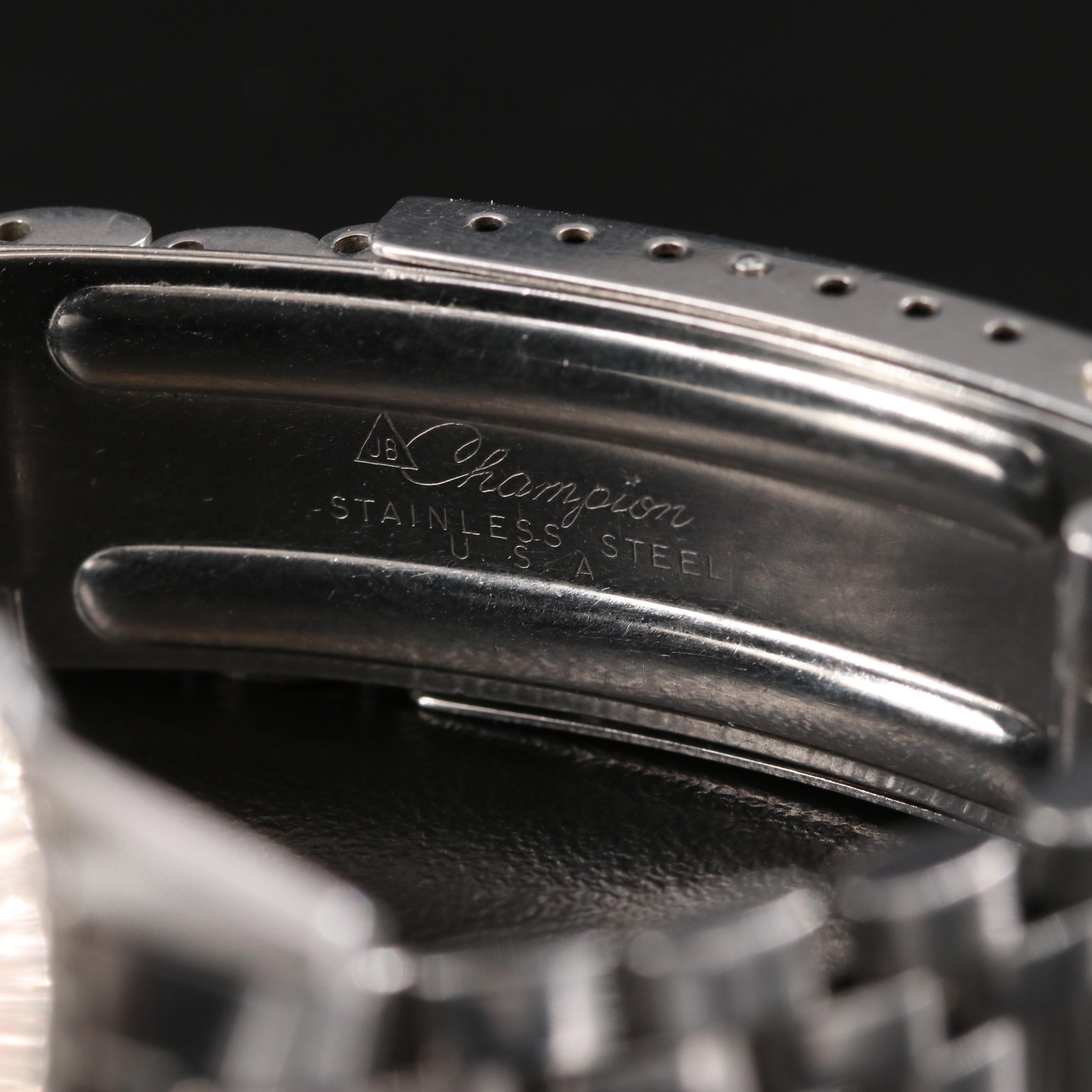 Vintage Zodiac Aerospace GMT Steel Automatic Watch