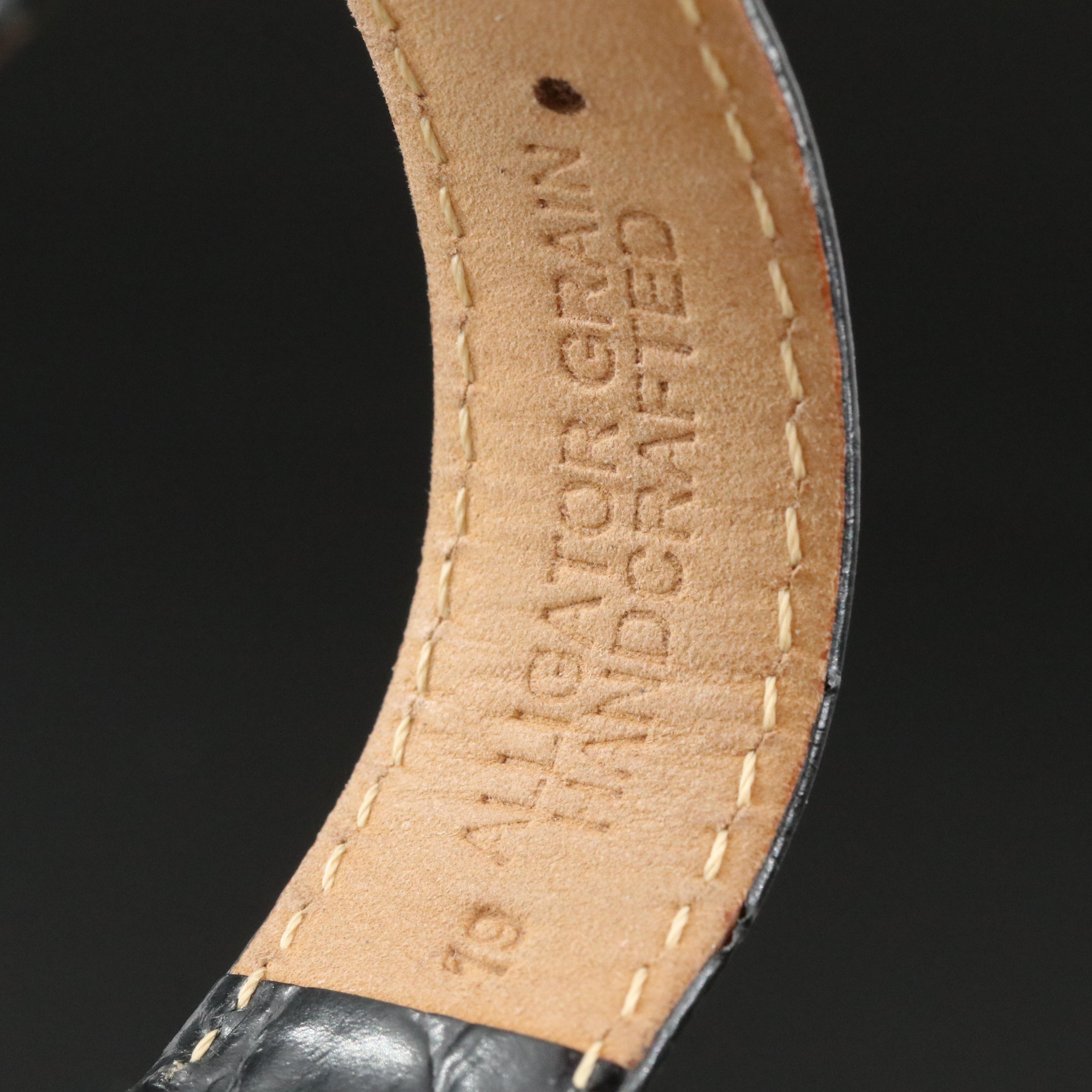 1977 Rolex Air-King 5500 Silver Steel Automatic Watch