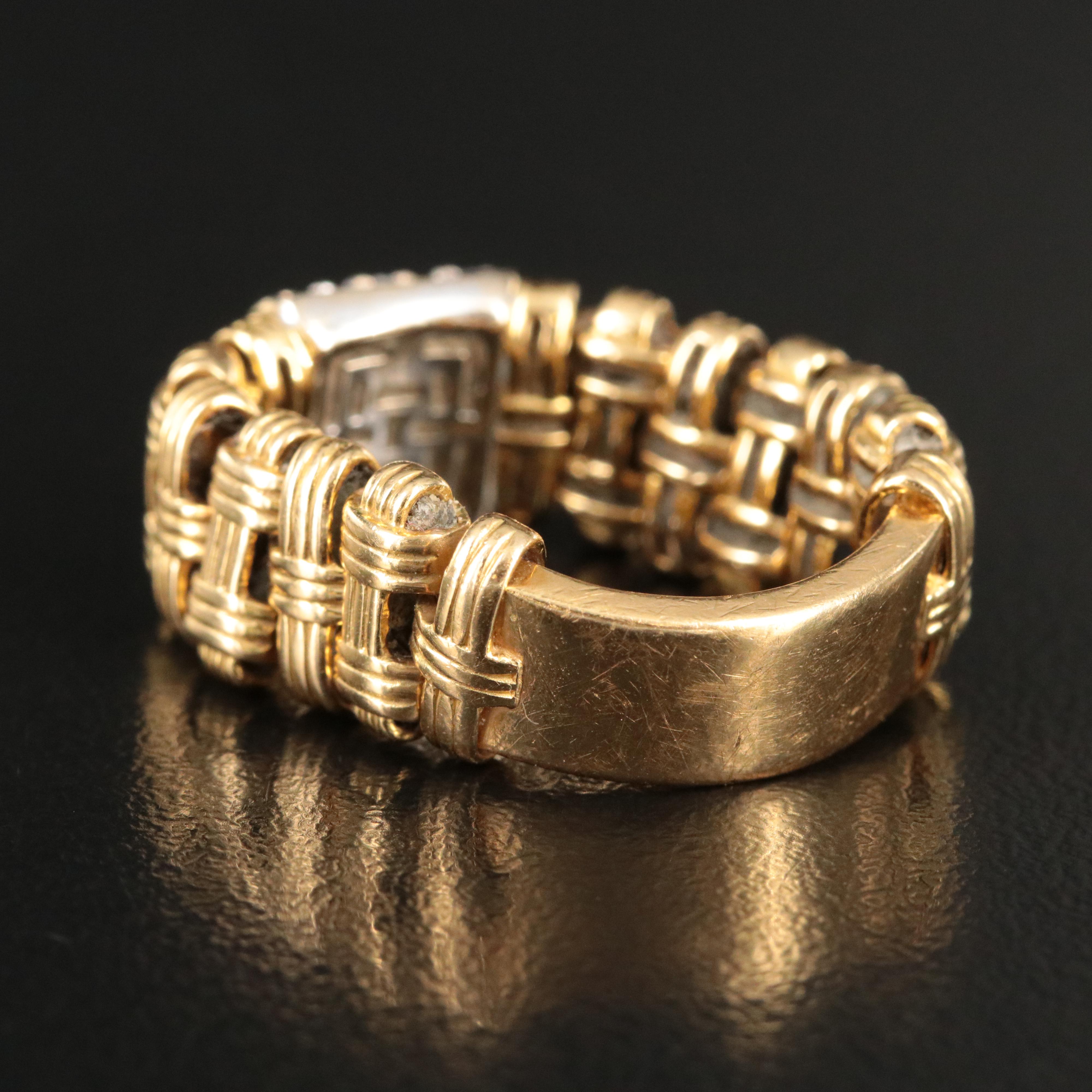 Roberto Coin Appassionata 18K 0.66 CTW Diamond Flexible Band