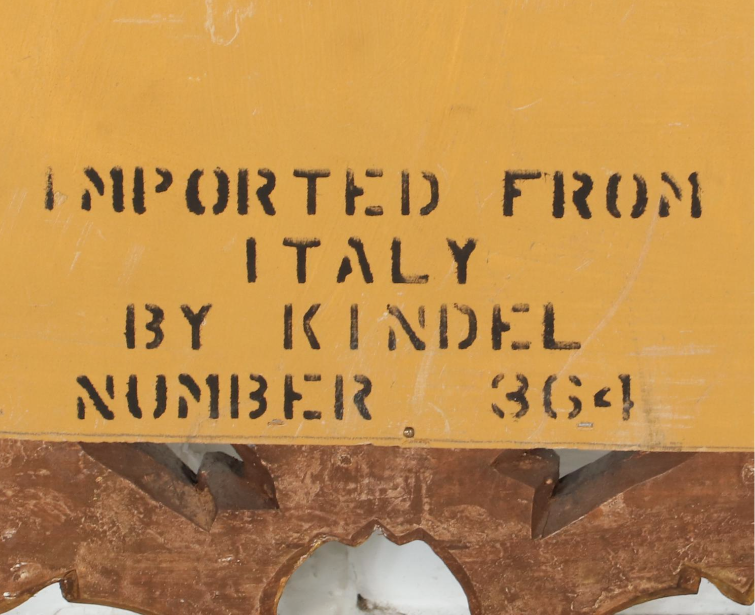 Palladio for Kindel Co. Furniture George III Style Giltwood Mirror, 20th Century