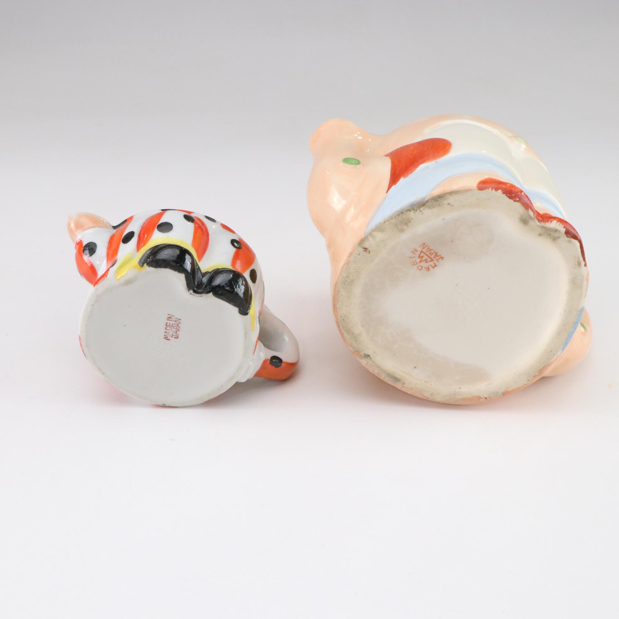 Ceramic Japanese Clown Juicer Reamers
