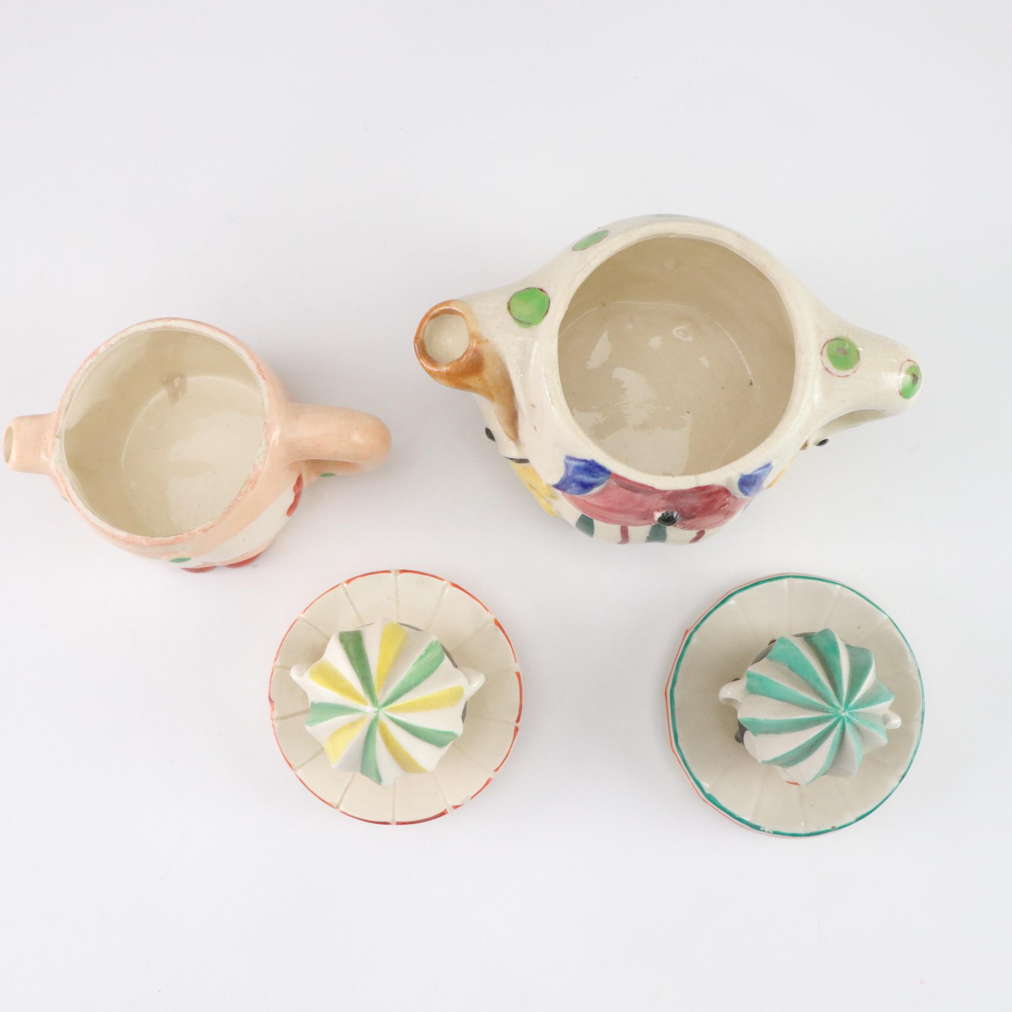 Ceramic Japanese Clown Juicer Reamers