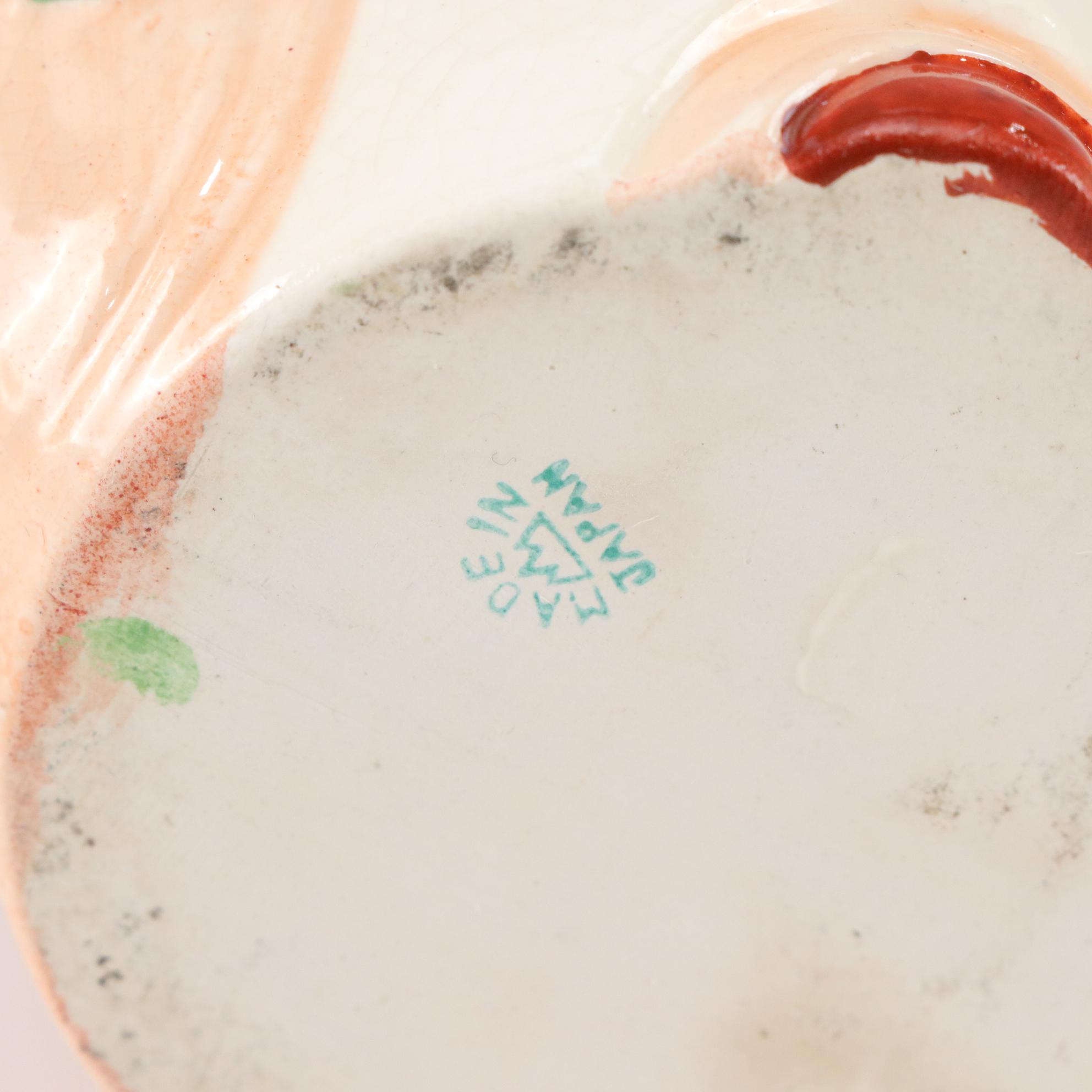 Ceramic Japanese Clown Juicer Reamers