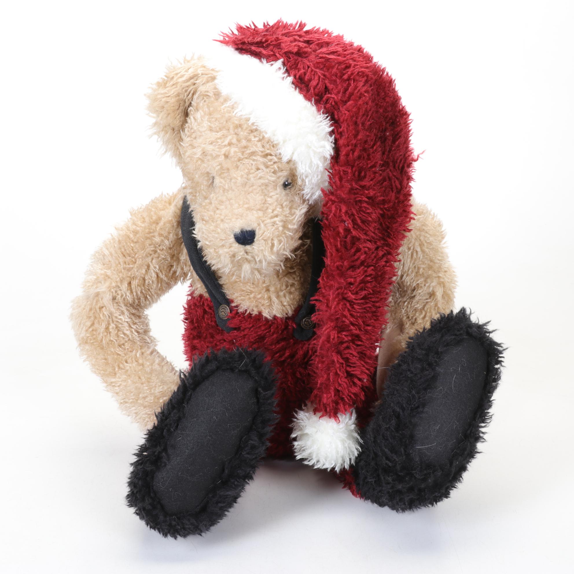 Boyds Bear Collection Plush Teddy Santa