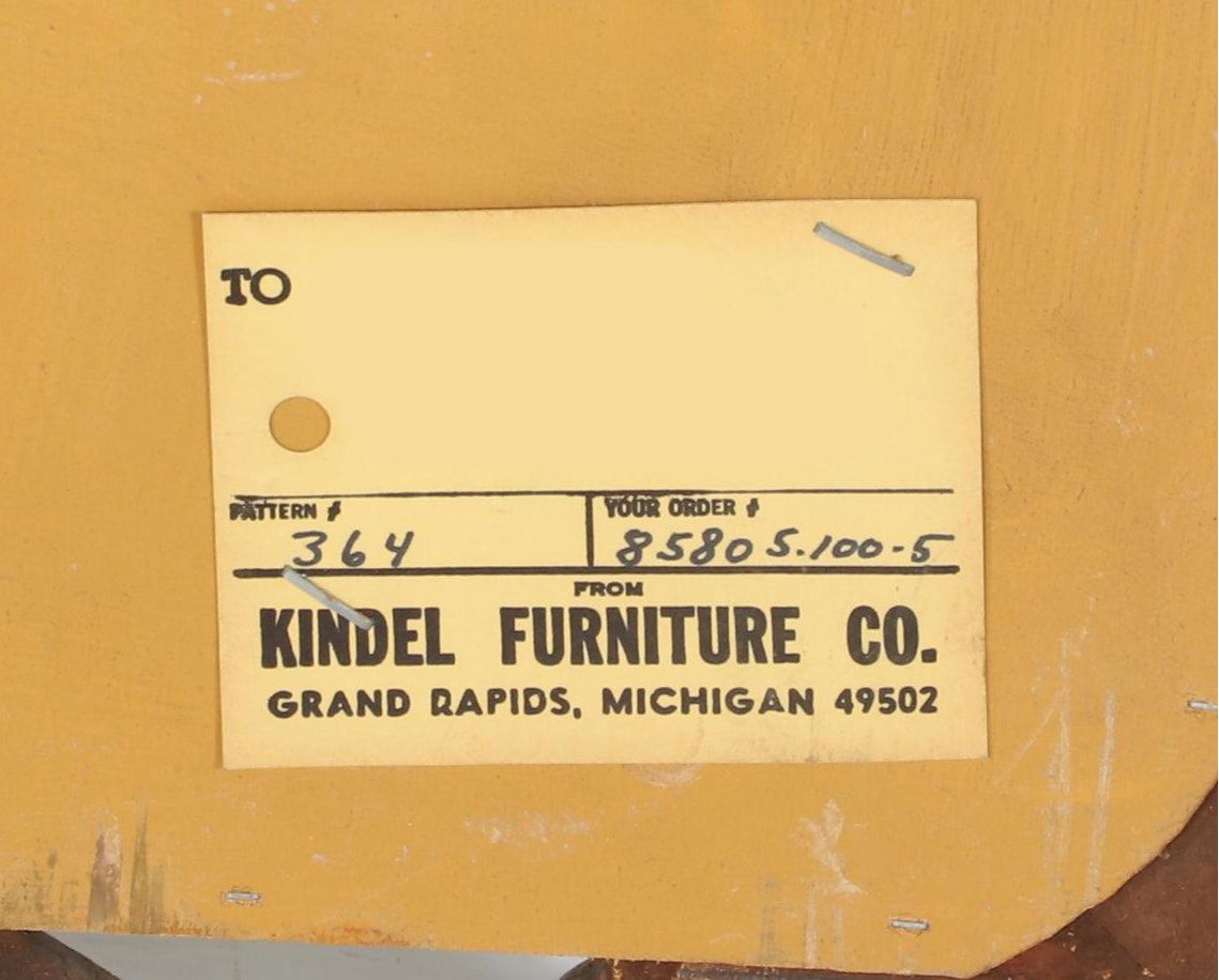 Palladio for Kindel Co. Furniture George III Style Giltwood Mirror, 20th Century