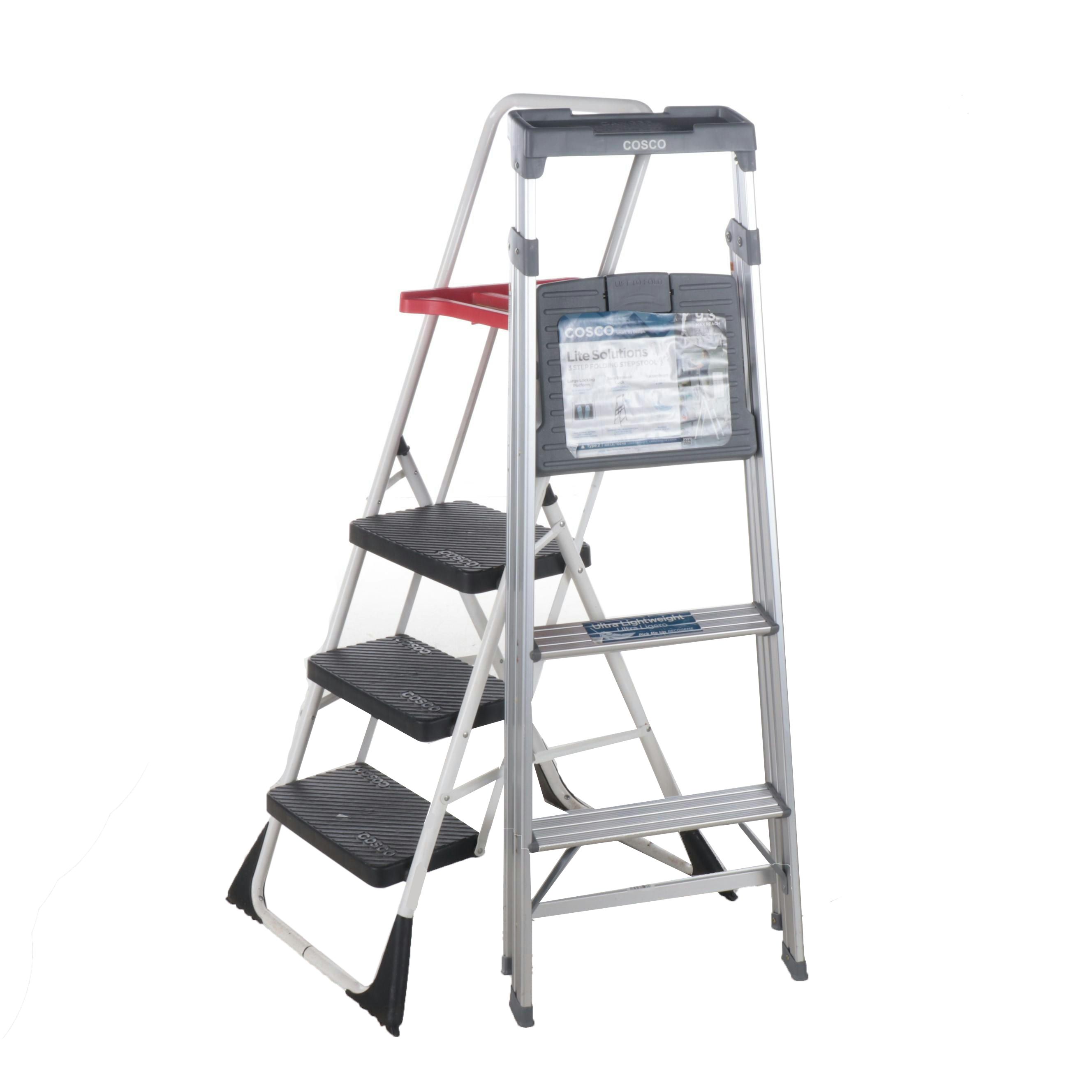 Cosco Ultra Lightweight Folding Step Stool and Step Ladder