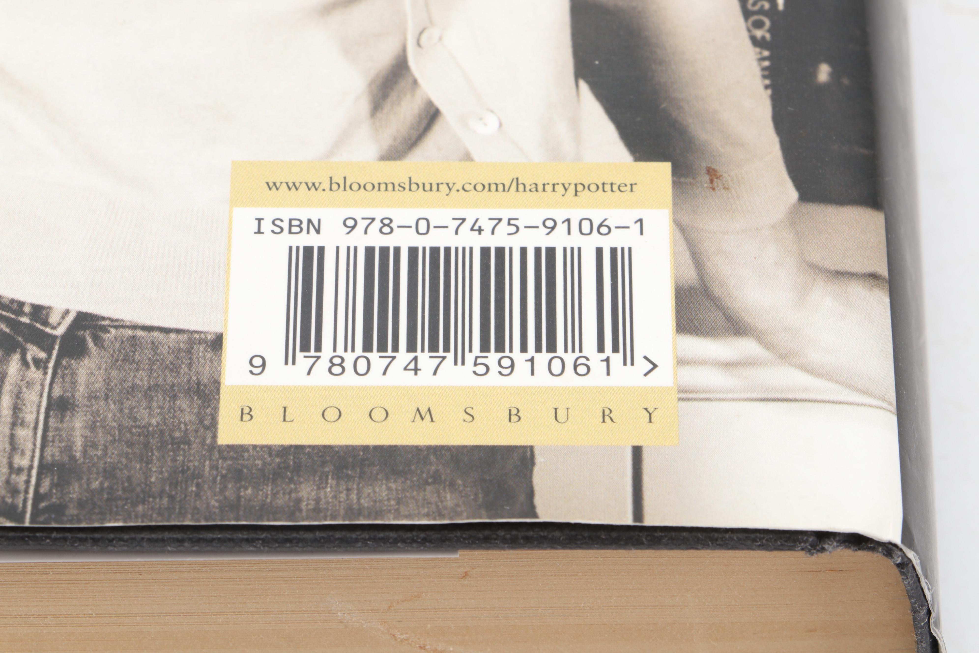 First UK Adult Edition "Harry Potter and the Deathly Hallows" by J. K. Rowling